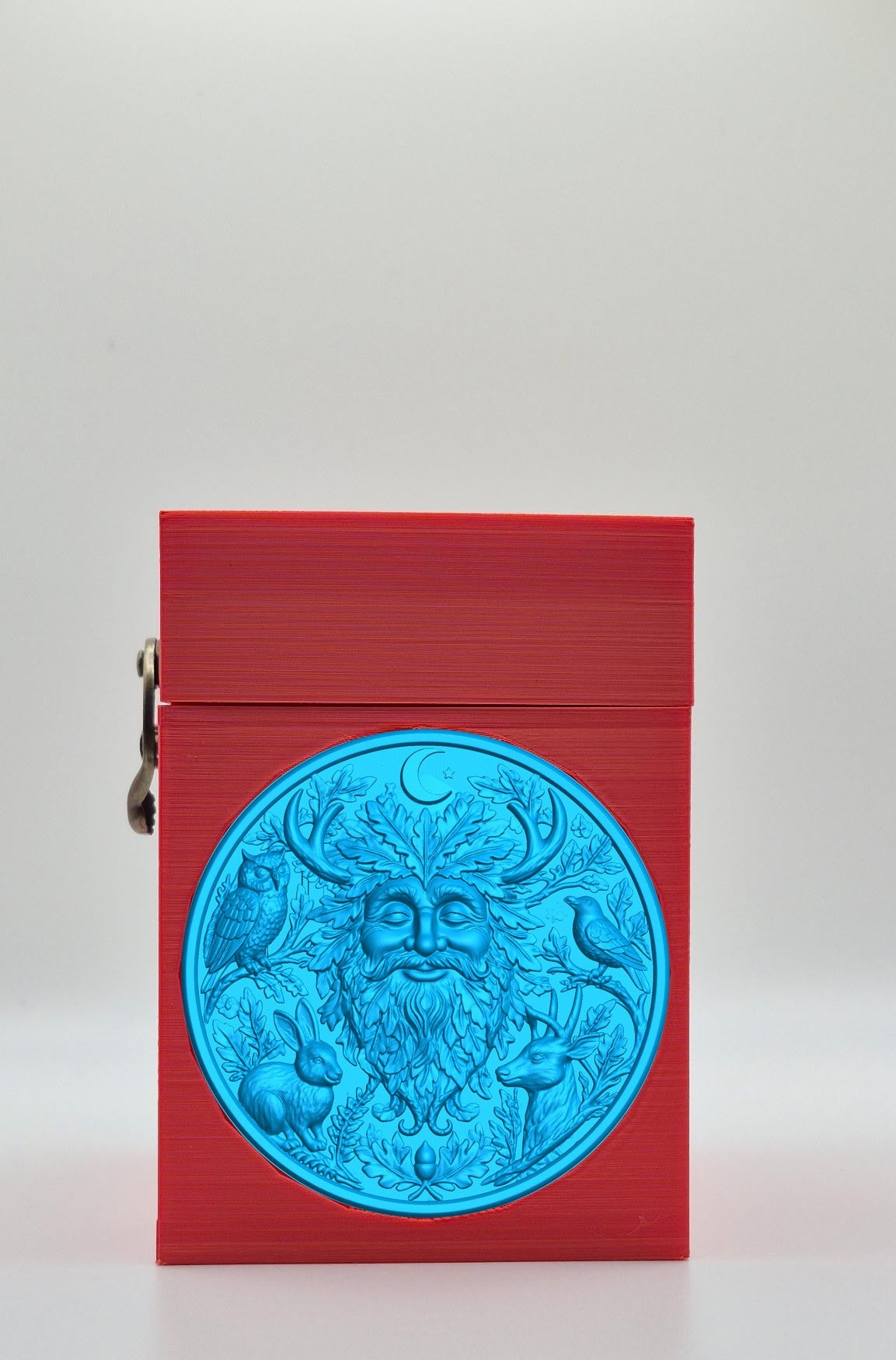 Tree Spirit Card Box — Red