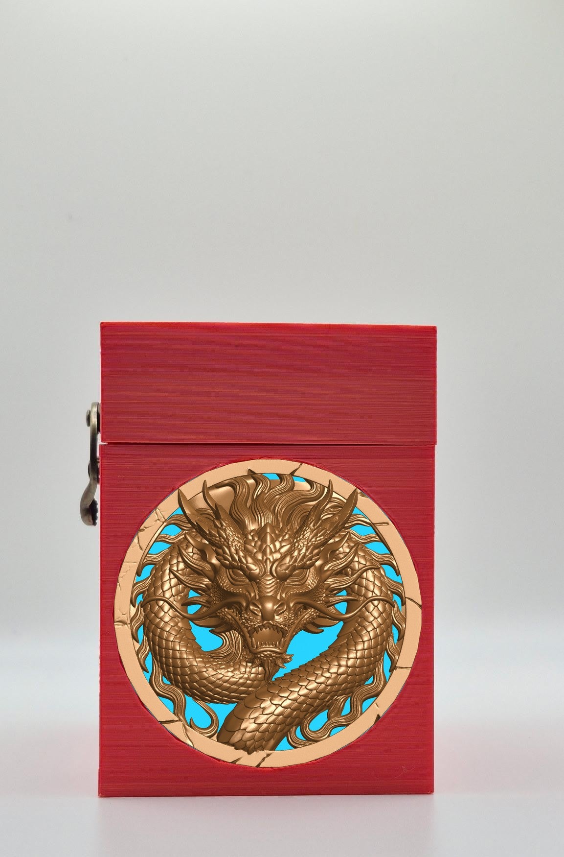 Dragon Card Box — Red
