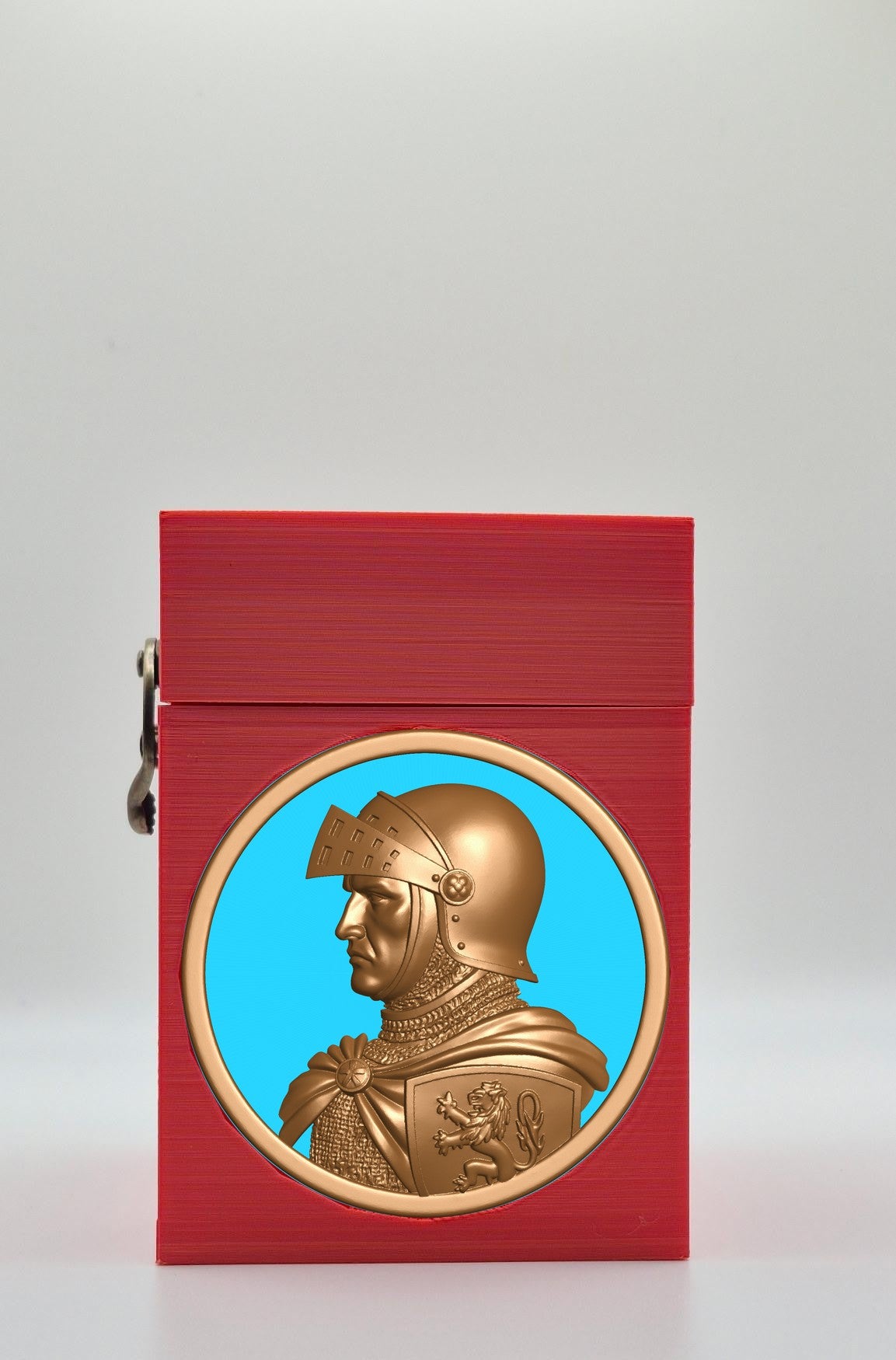 Knight Card Box — Red