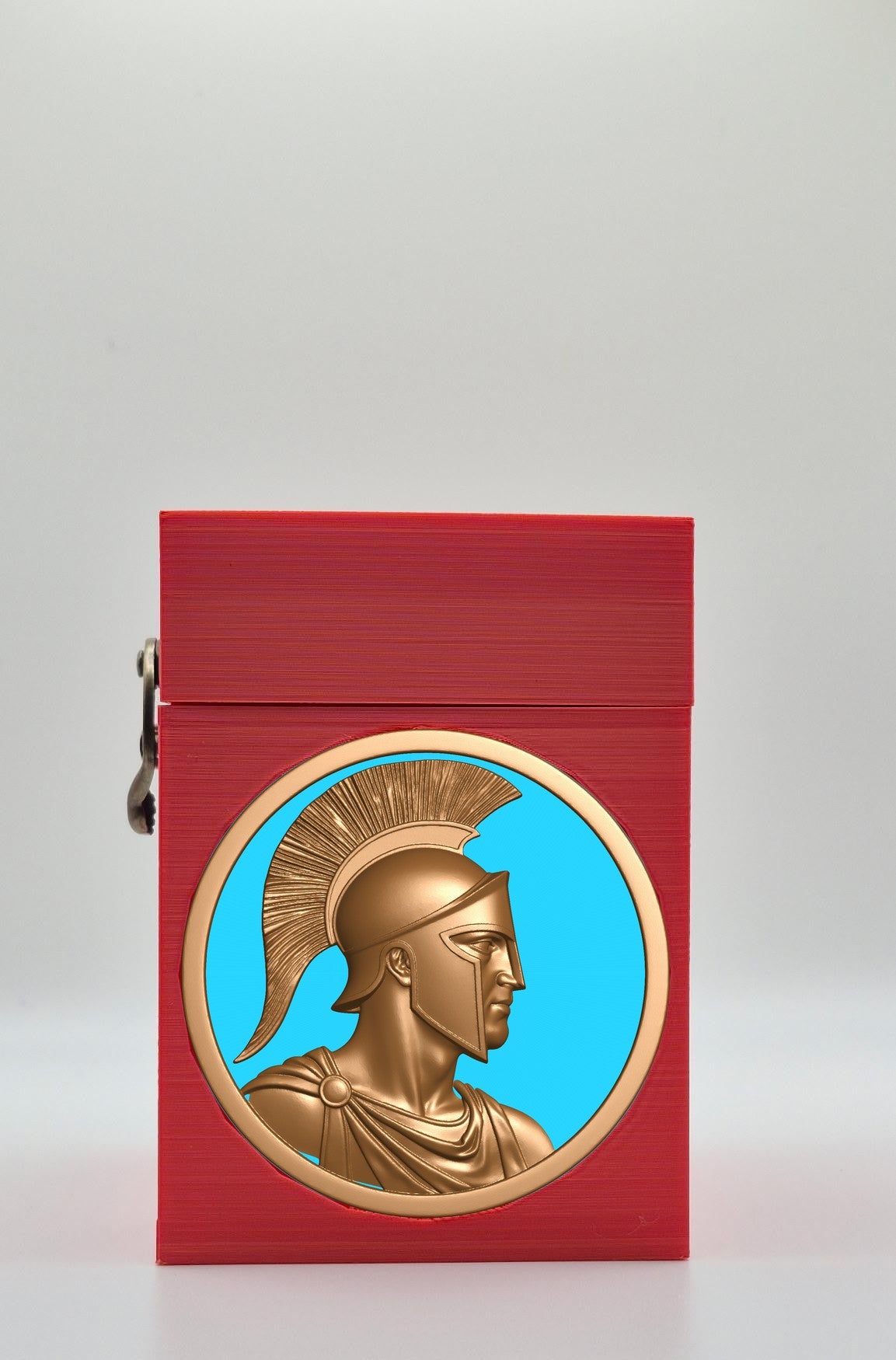 Spartan Card Box — Red
