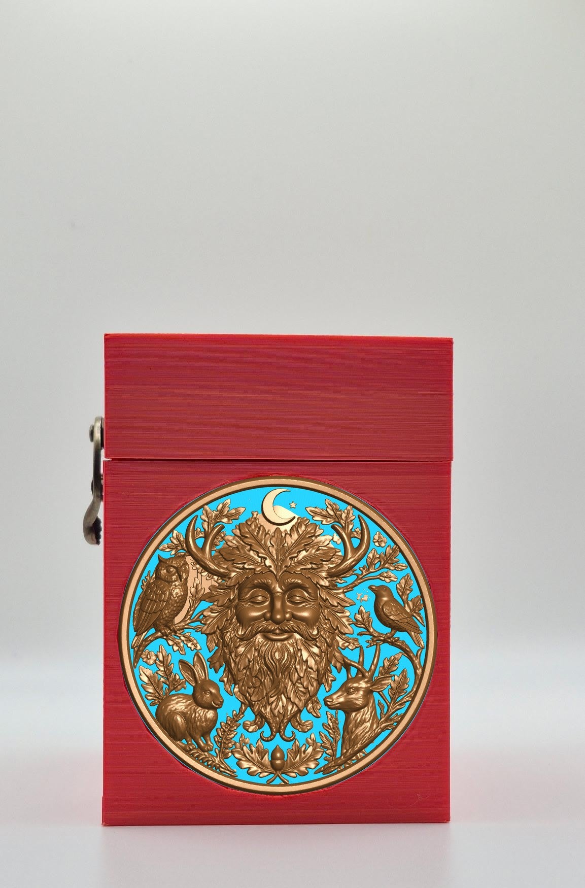 Tree Spirit Card Box — Red