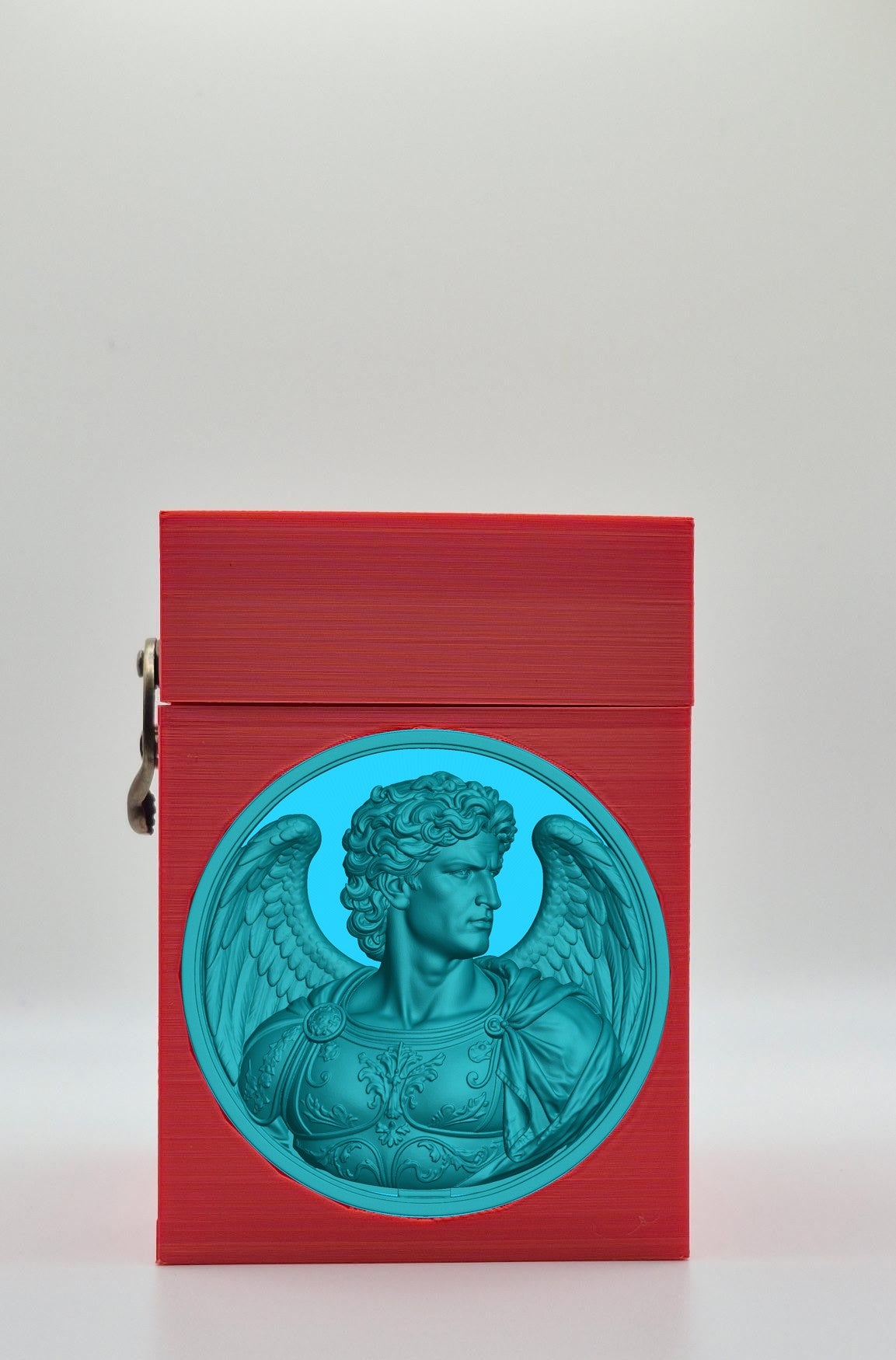 Angel Card Box — Red