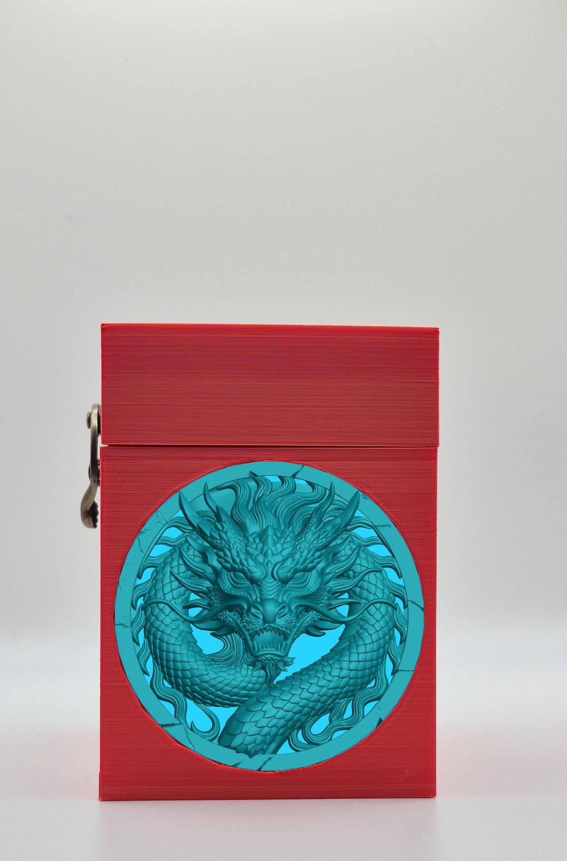 Dragon Card Box — Red