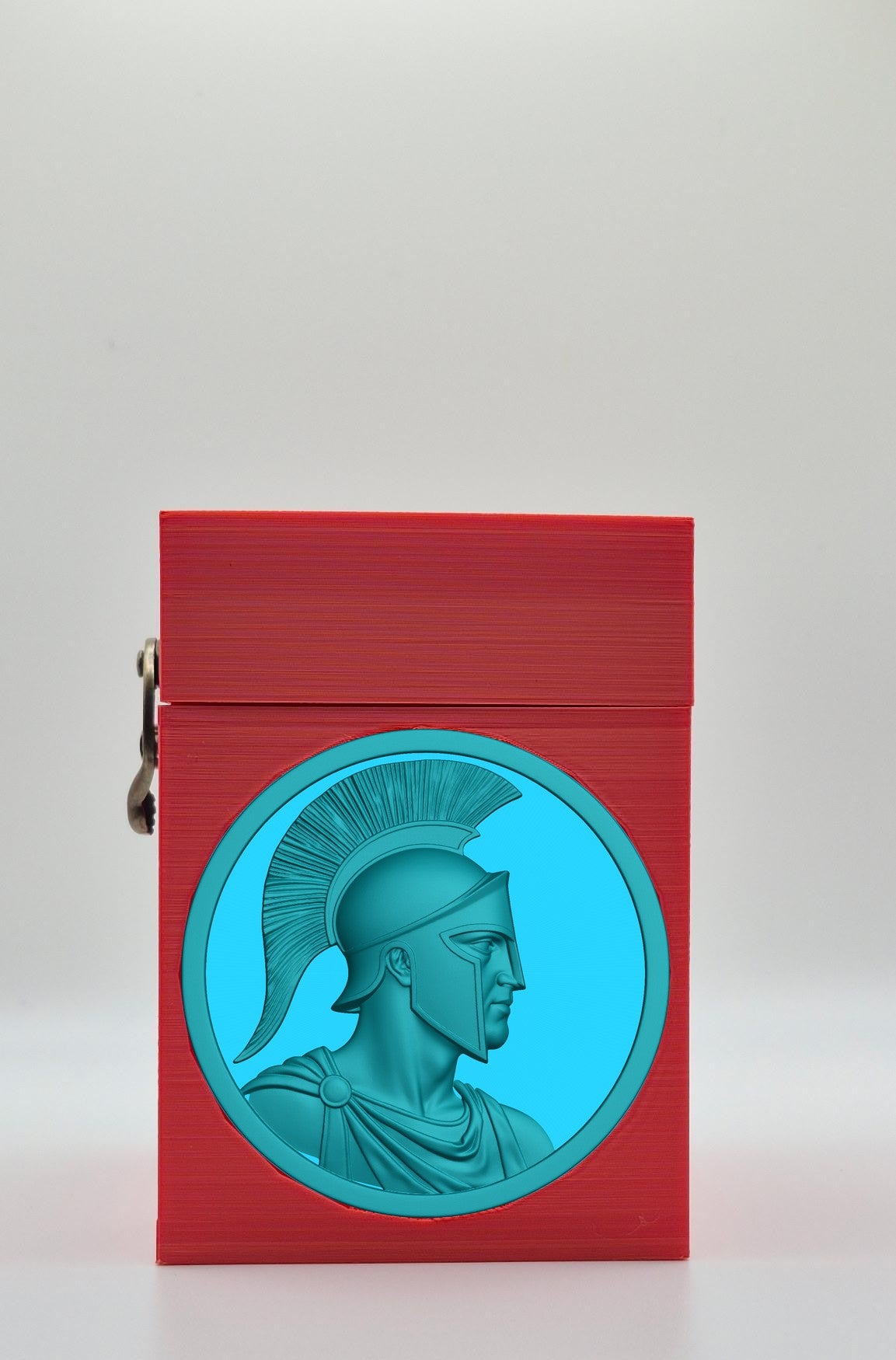 Spartan Card Box — Red