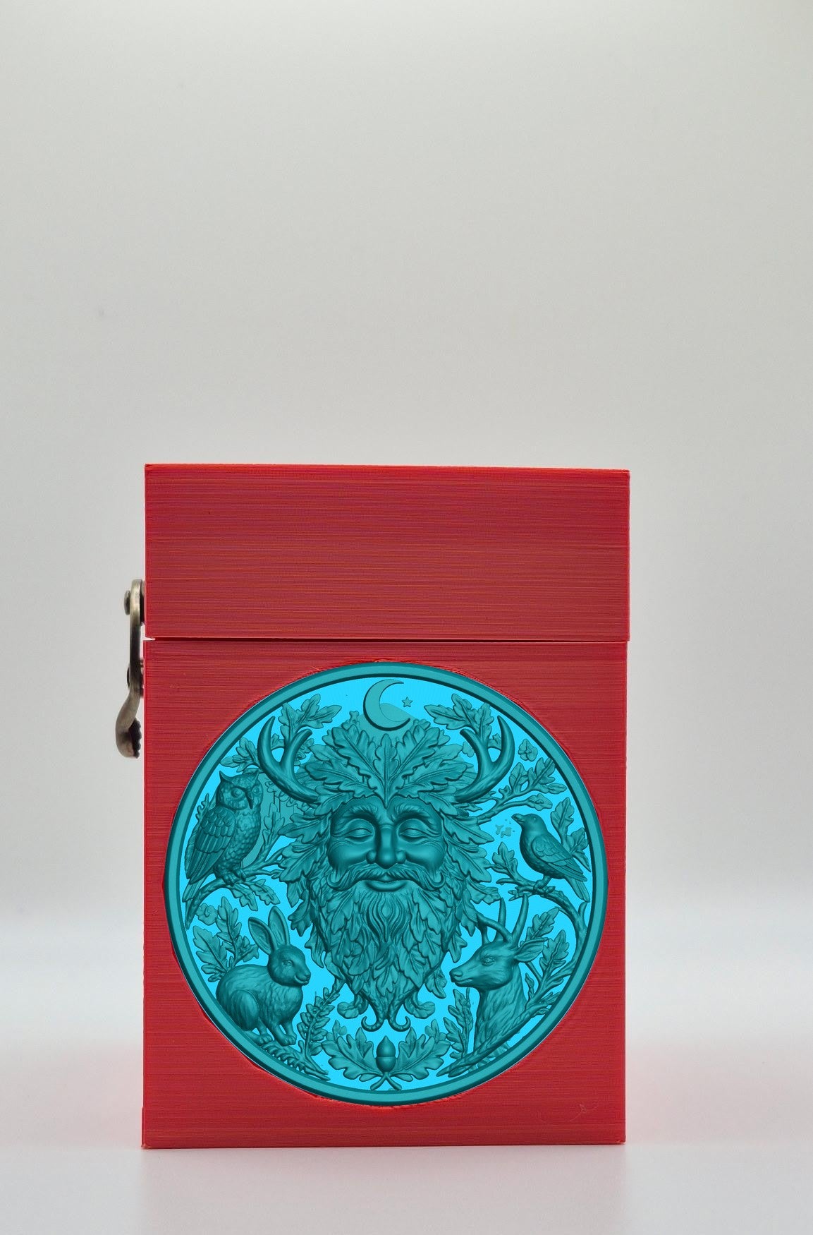 Tree Spirit Card Box — Red