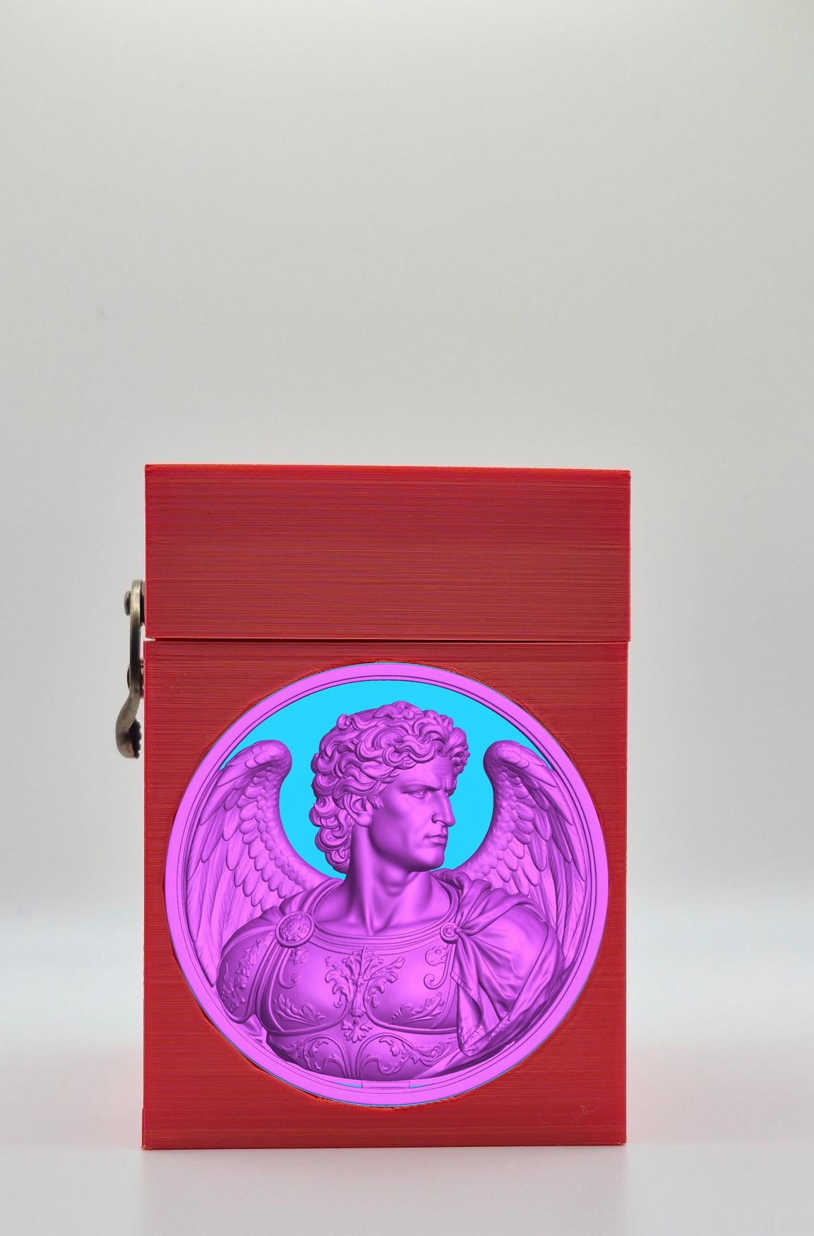 Angel Card Box — Red