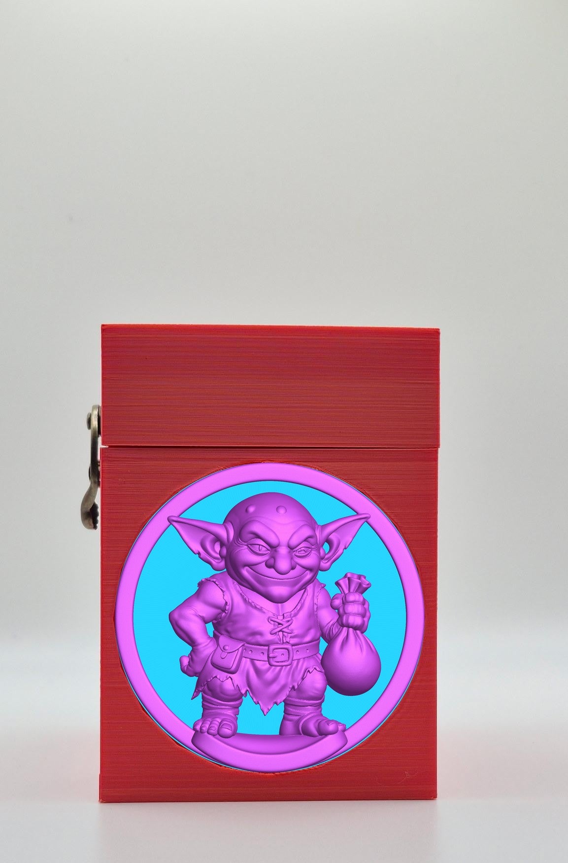 Greedy Goblin Card Box — Red