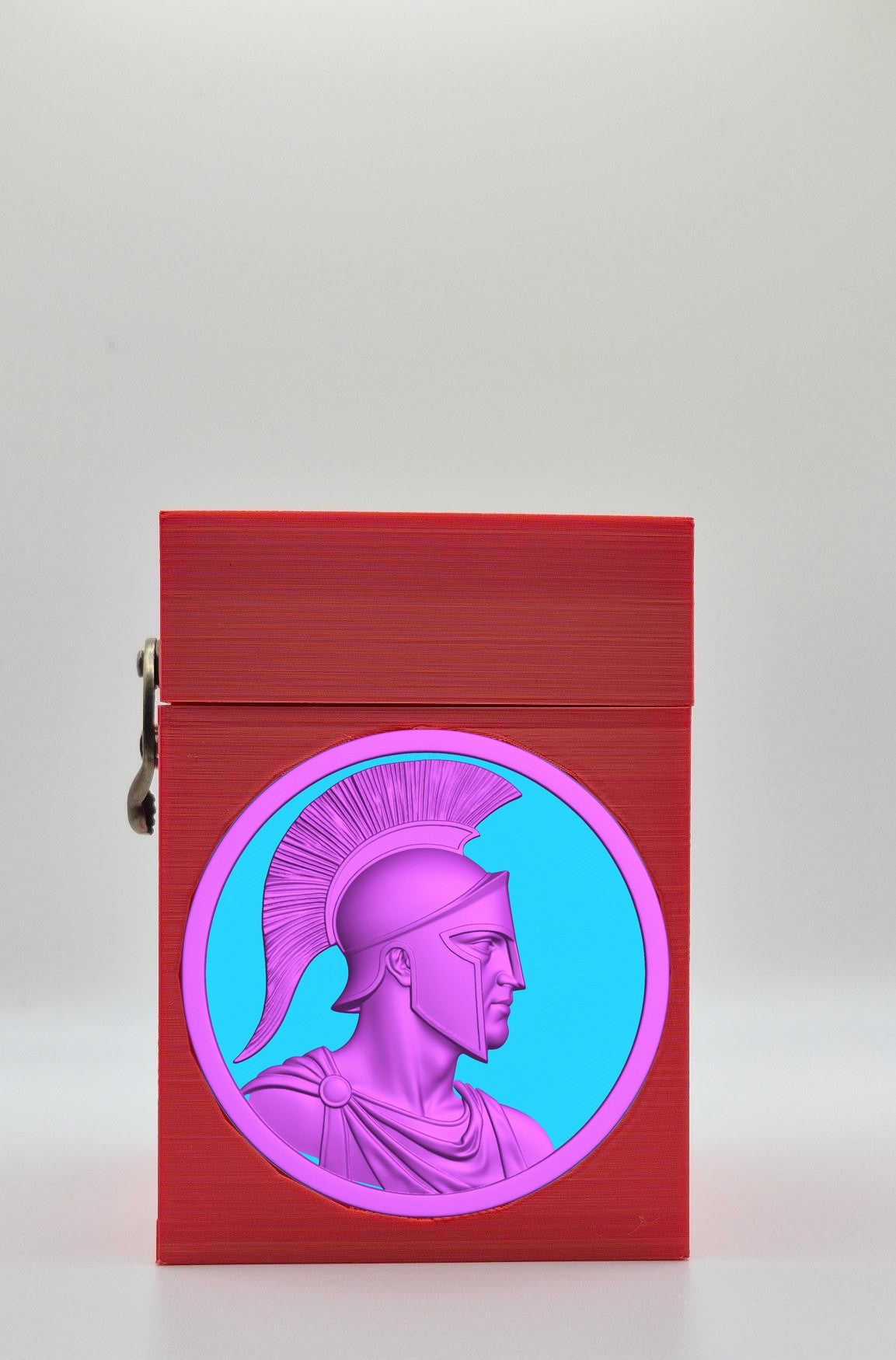 Spartan Card Box — Red
