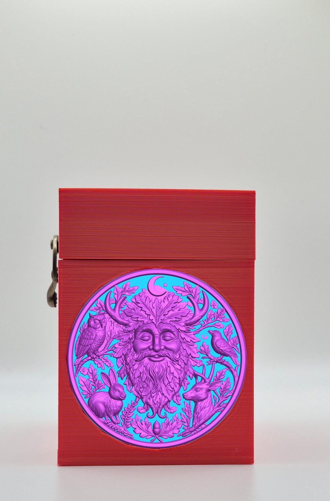 Tree Spirit Card Box — Red