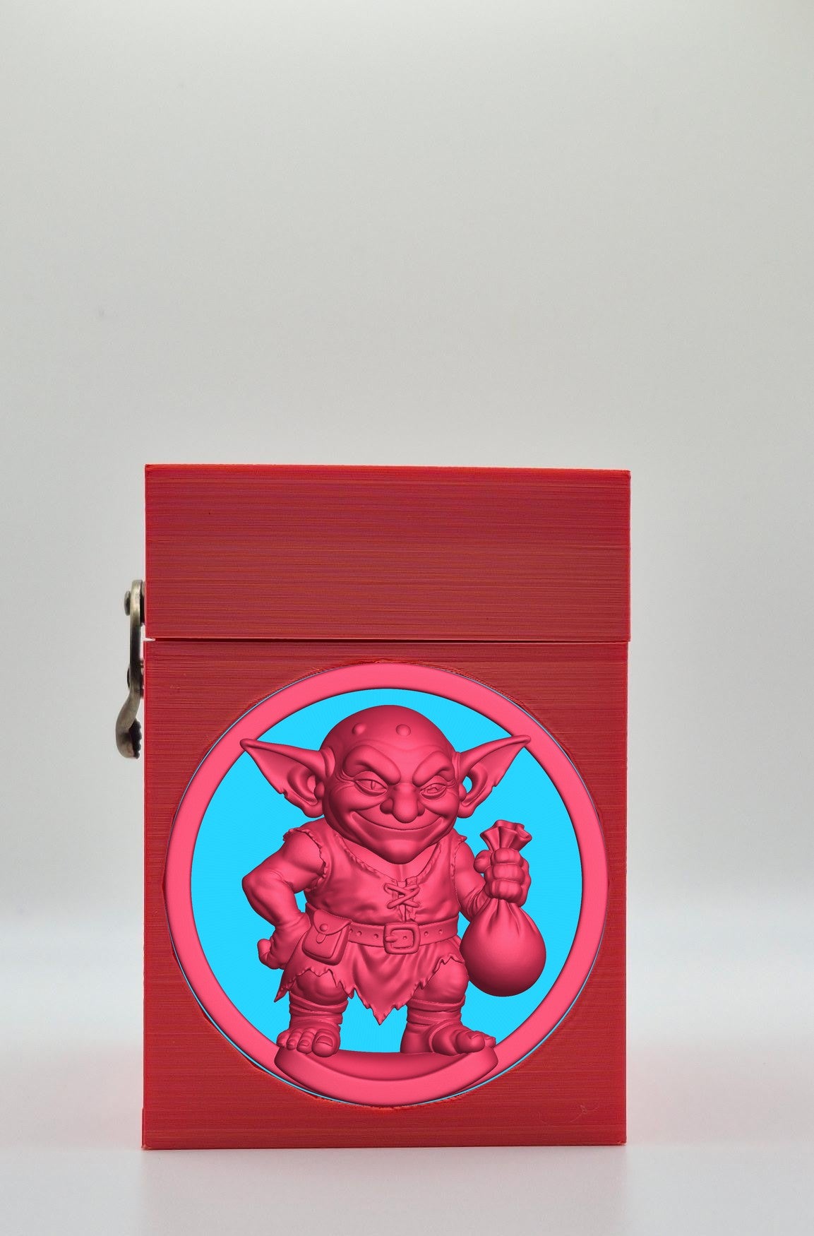 Greedy Goblin Card Box — Red