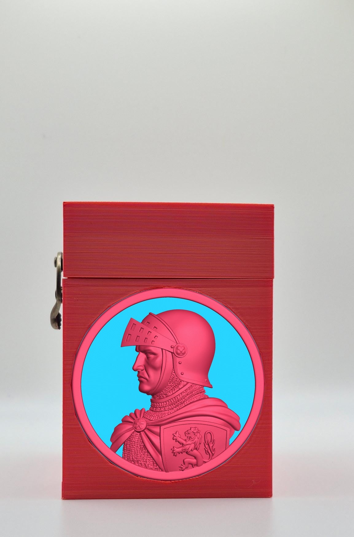 Knight Card Box — Red