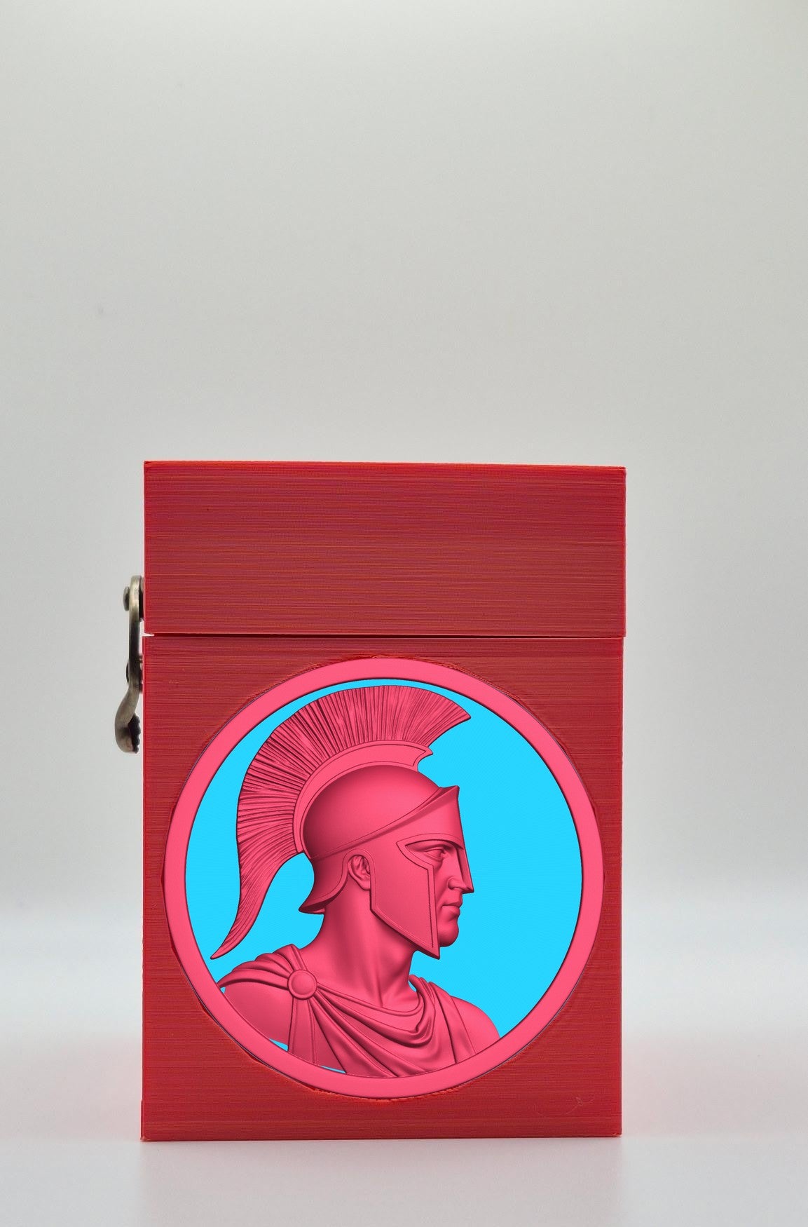 Spartan Card Box — Red