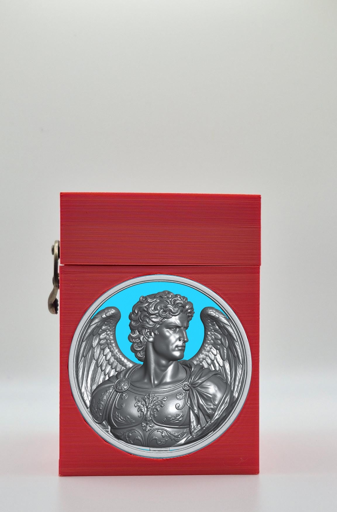 Angel Card Box — Red