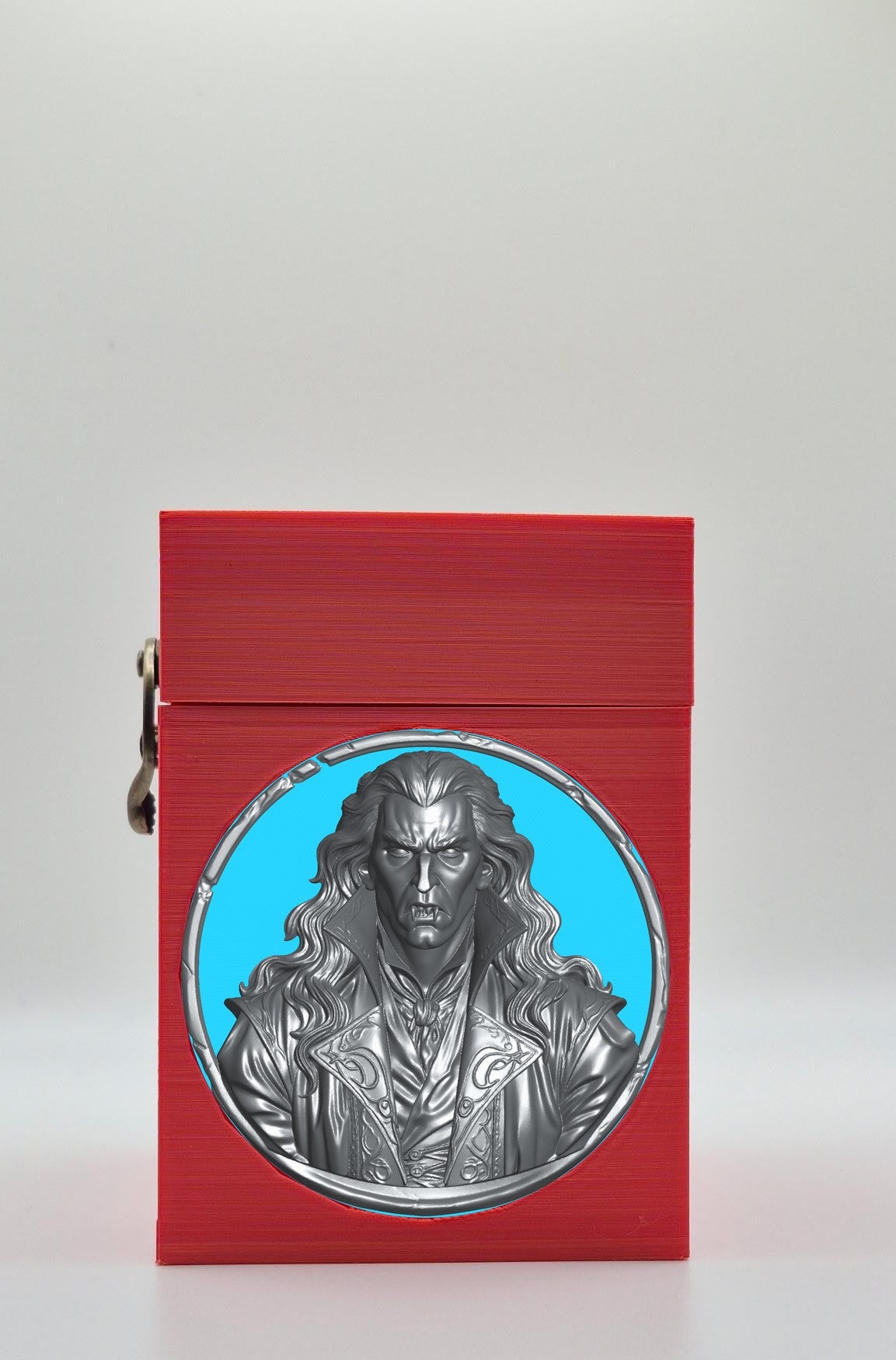Gothic Vampire Card Box — Red