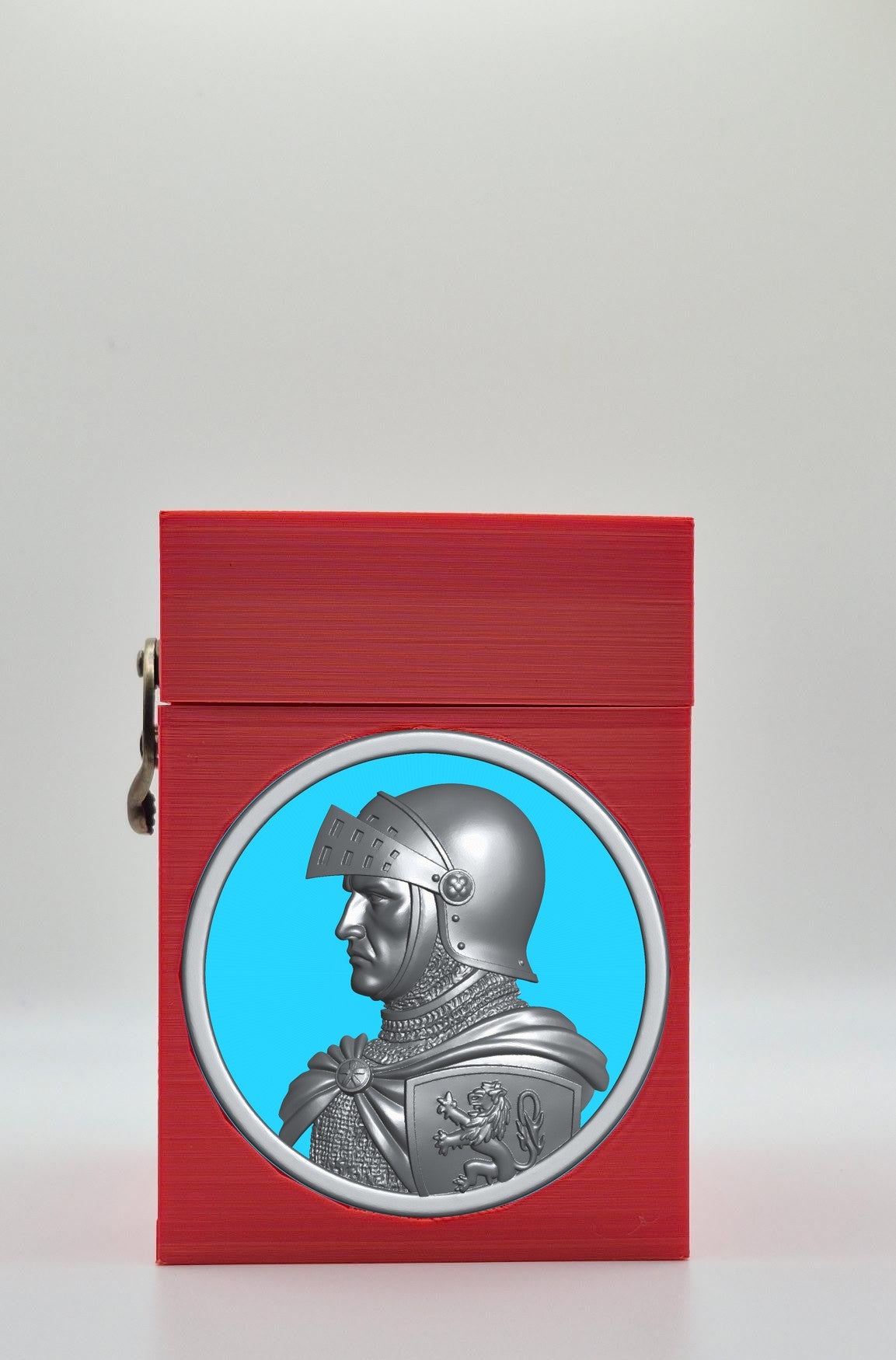 Knight Card Box — Red