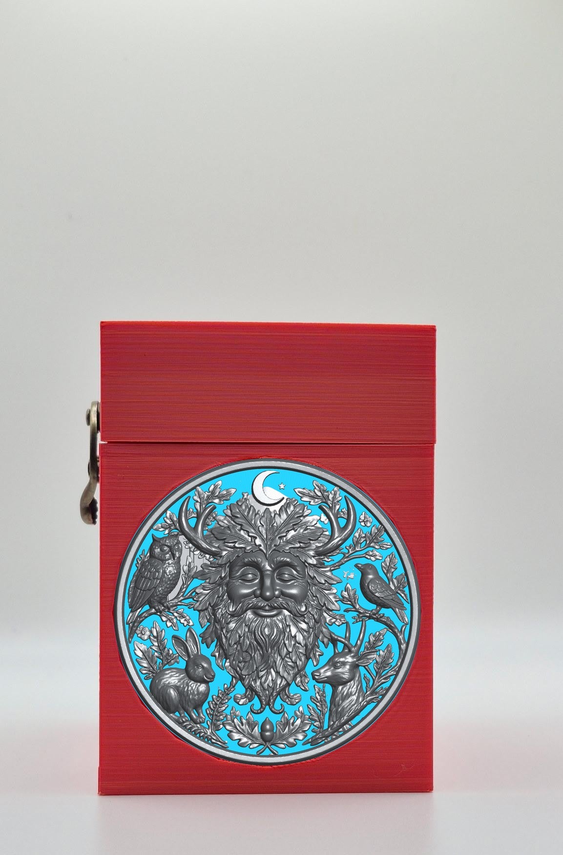 Tree Spirit Card Box — Red