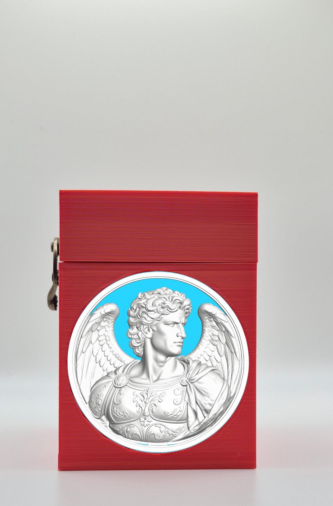 Angel Card Box — Red