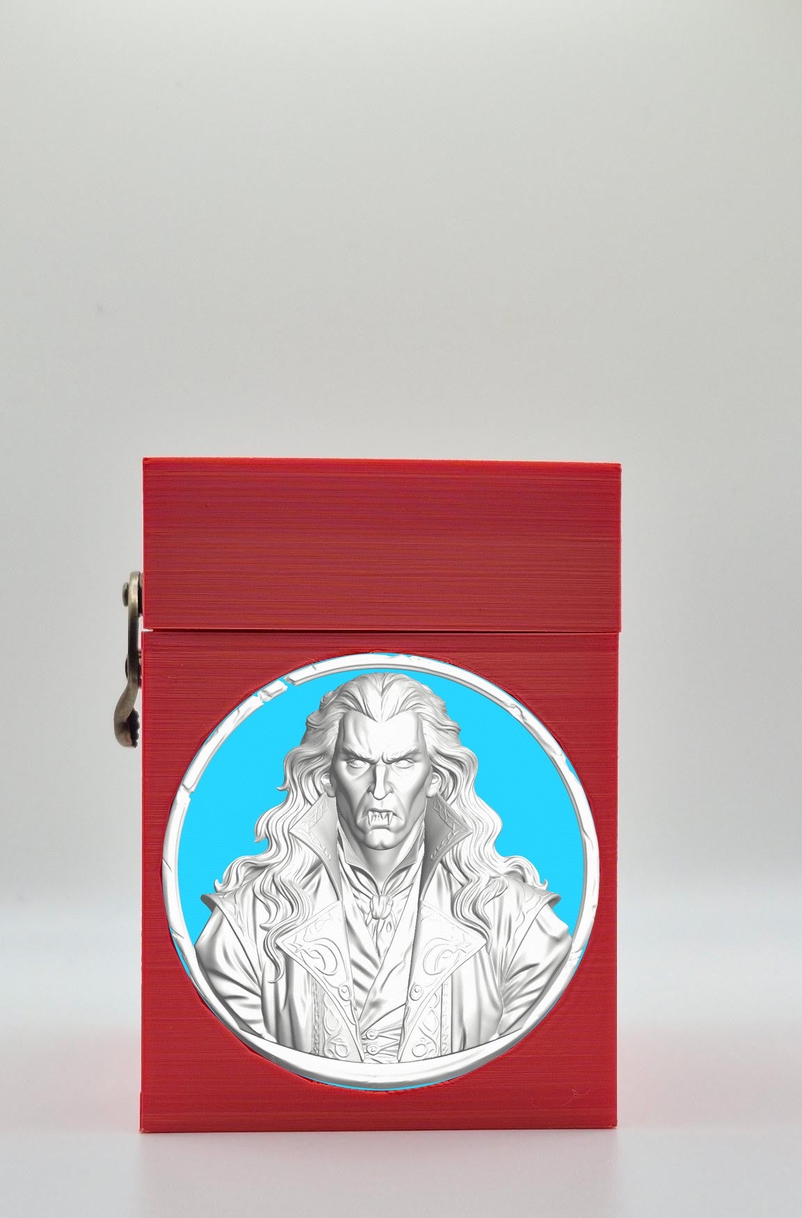 Gothic Vampire Card Box — Red