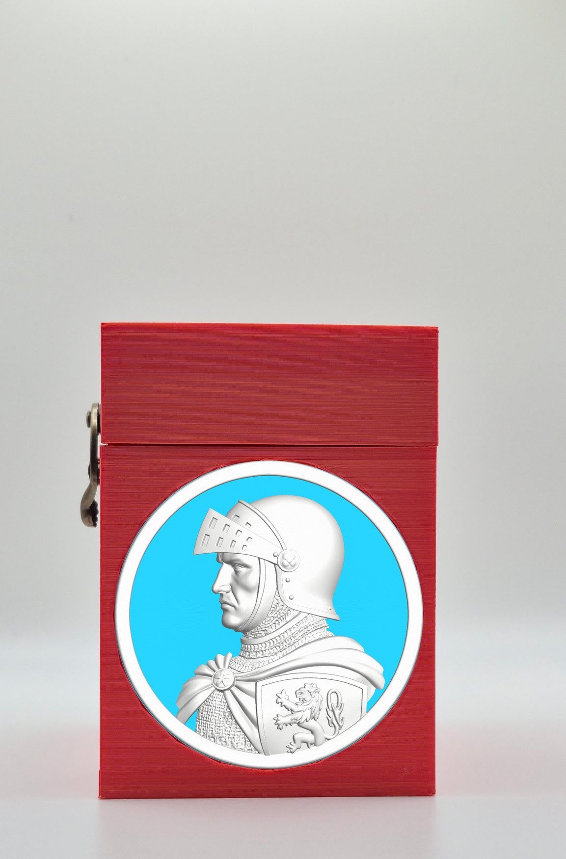 Knight Card Box — Red