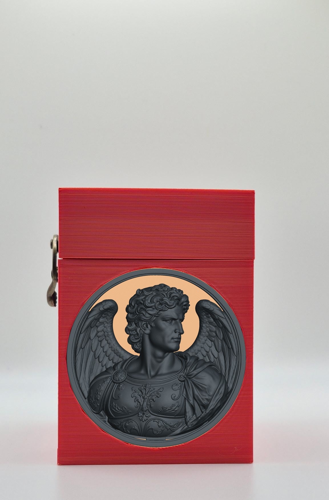 Angel Card Box — Red