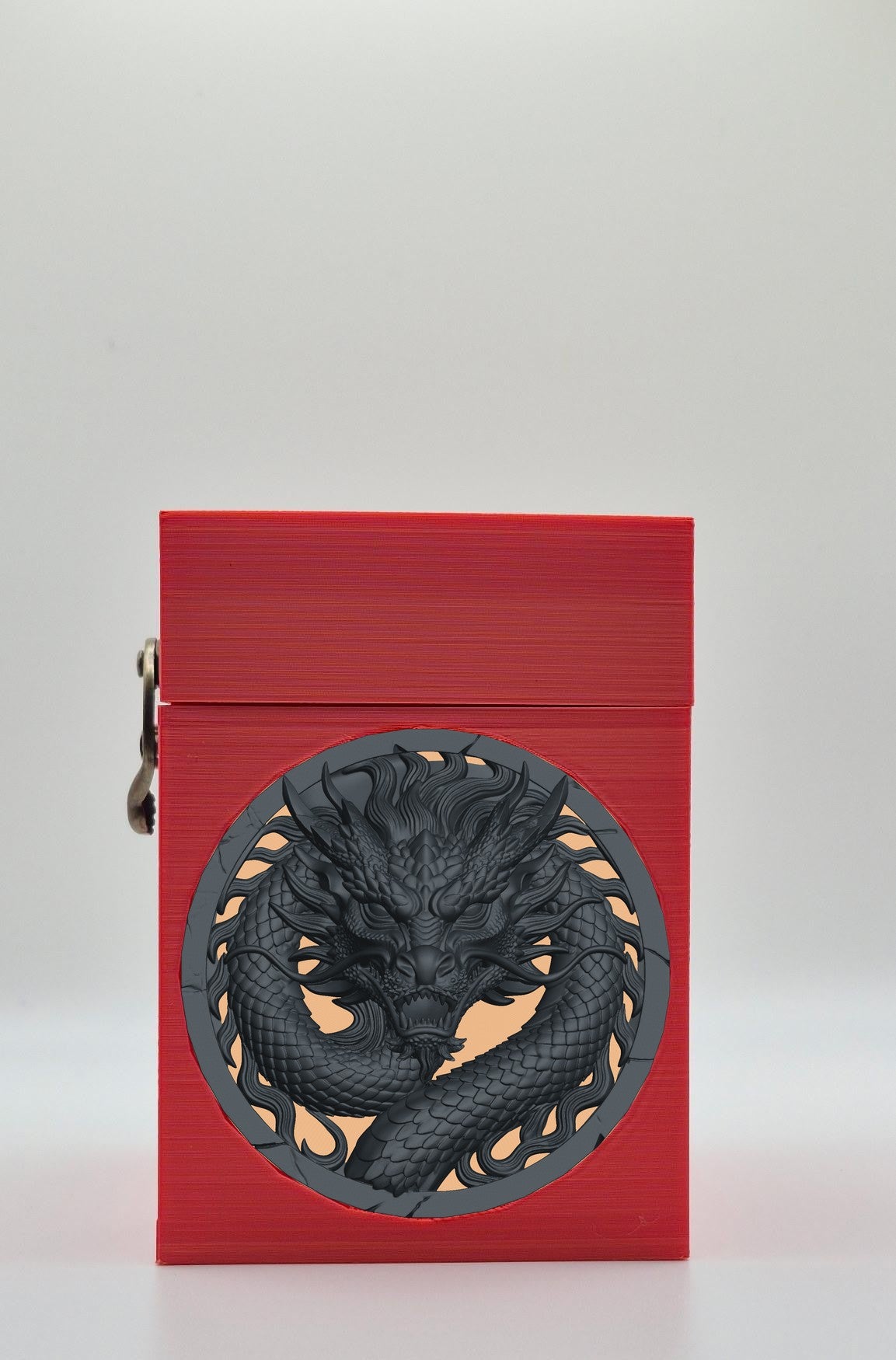 Dragon Card Box — Red