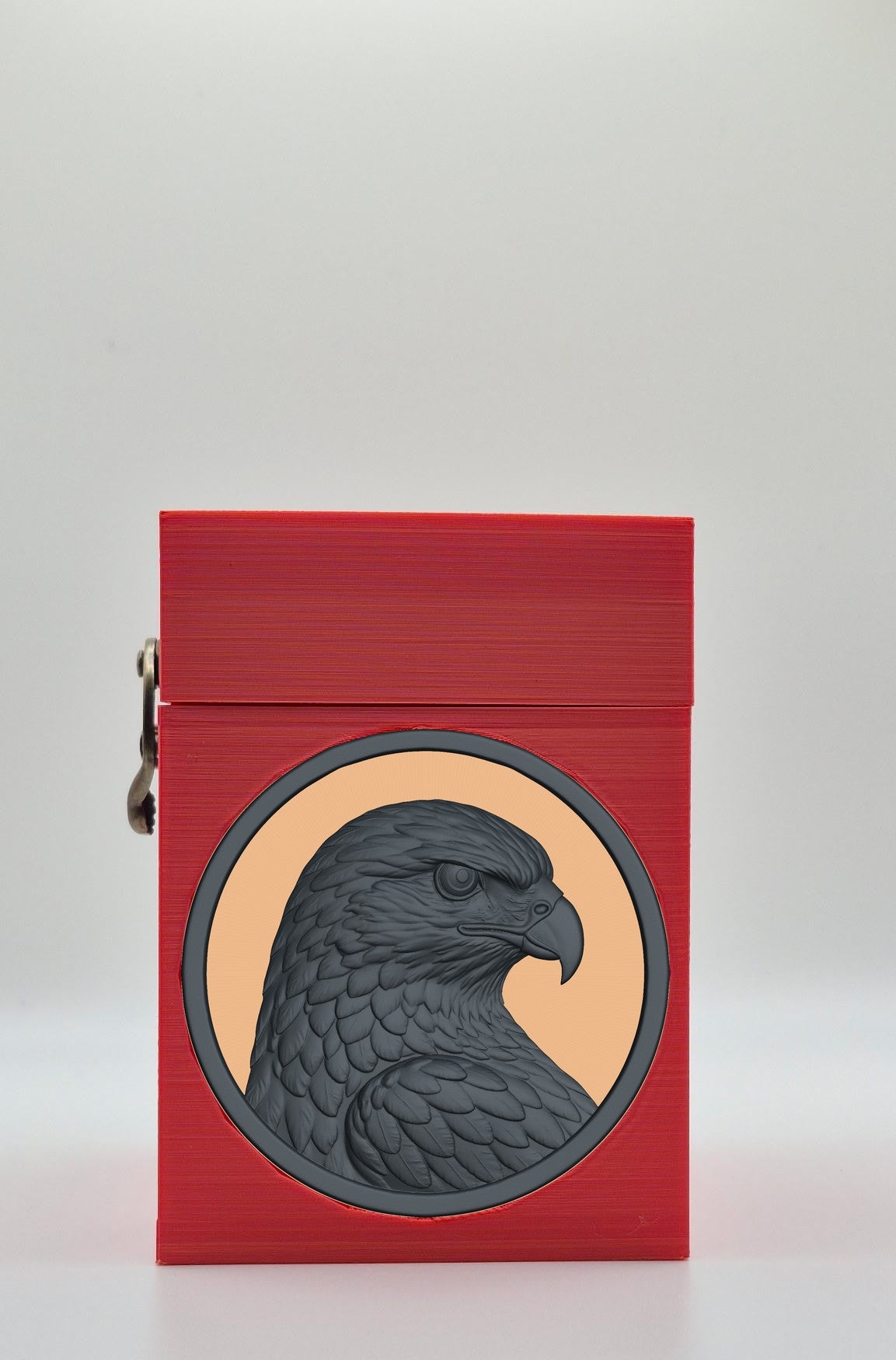 Eagle Card Box — Red