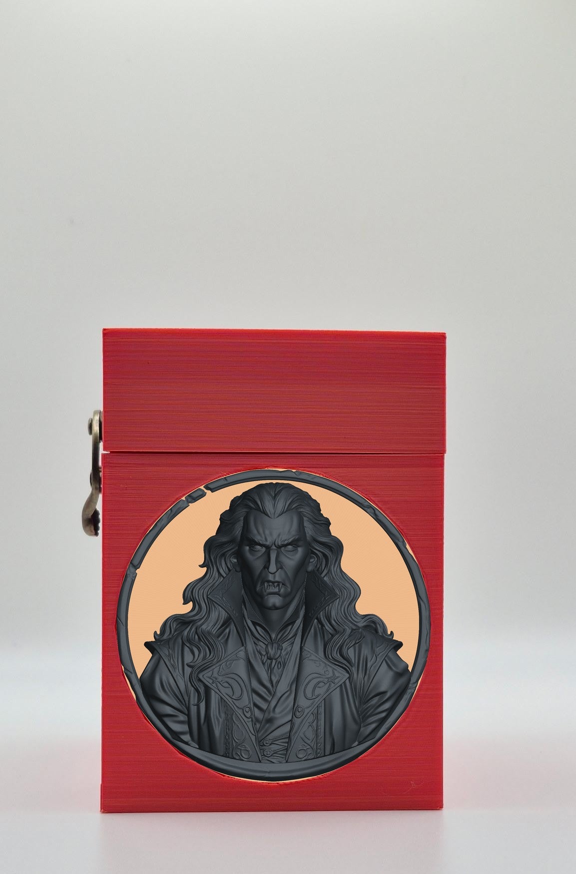 Gothic Vampire Card Box — Red