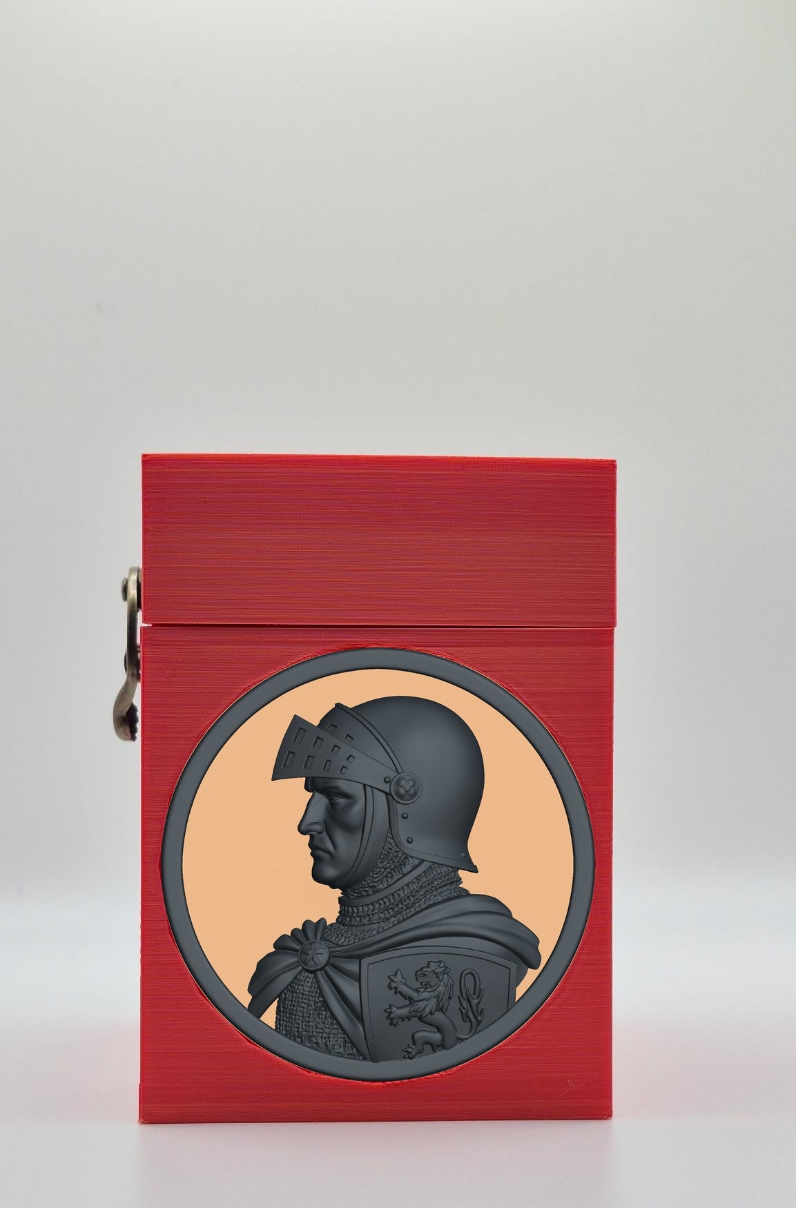 Knight Card Box — Red