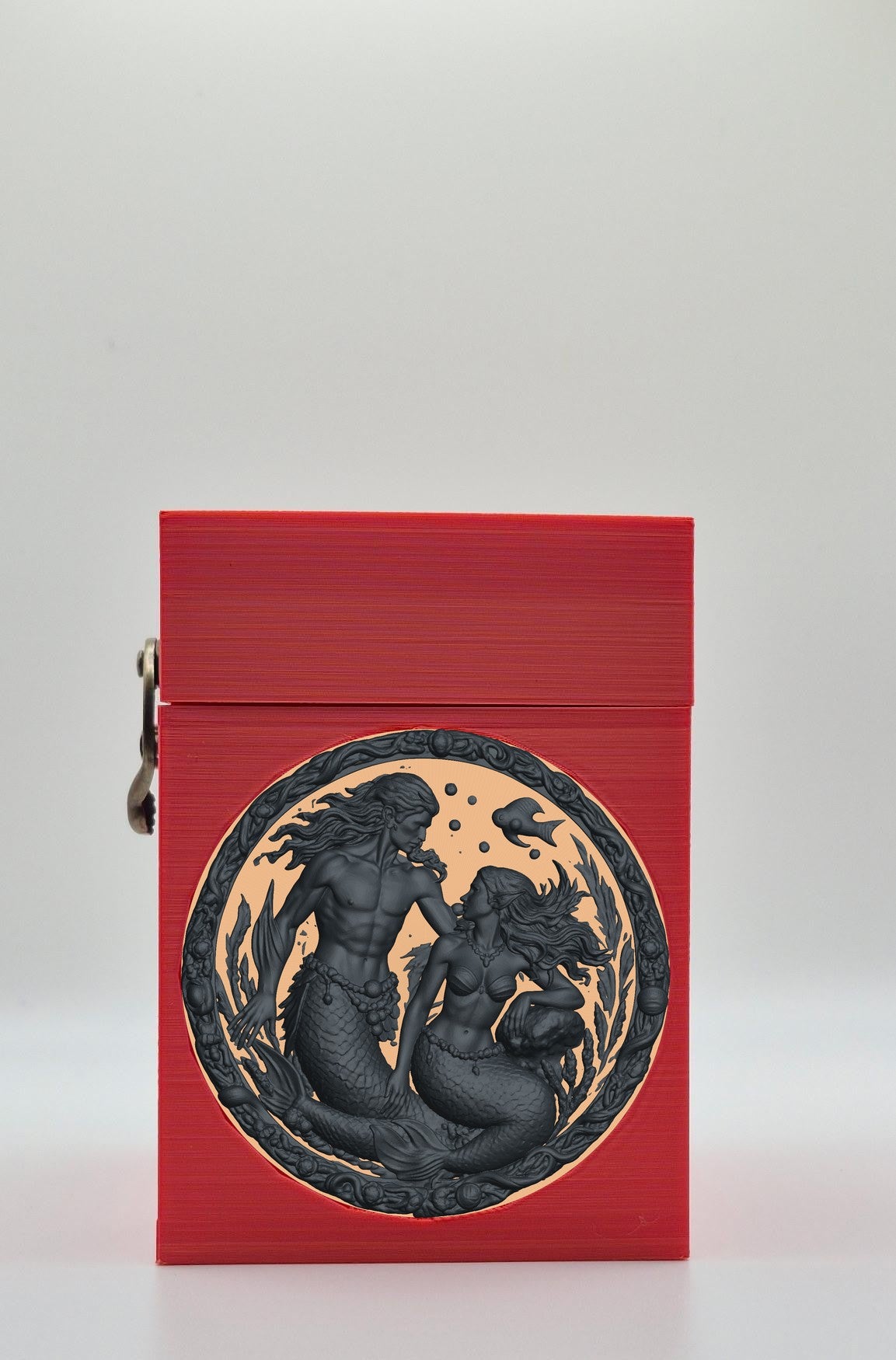 Merfolk Card Box — Red