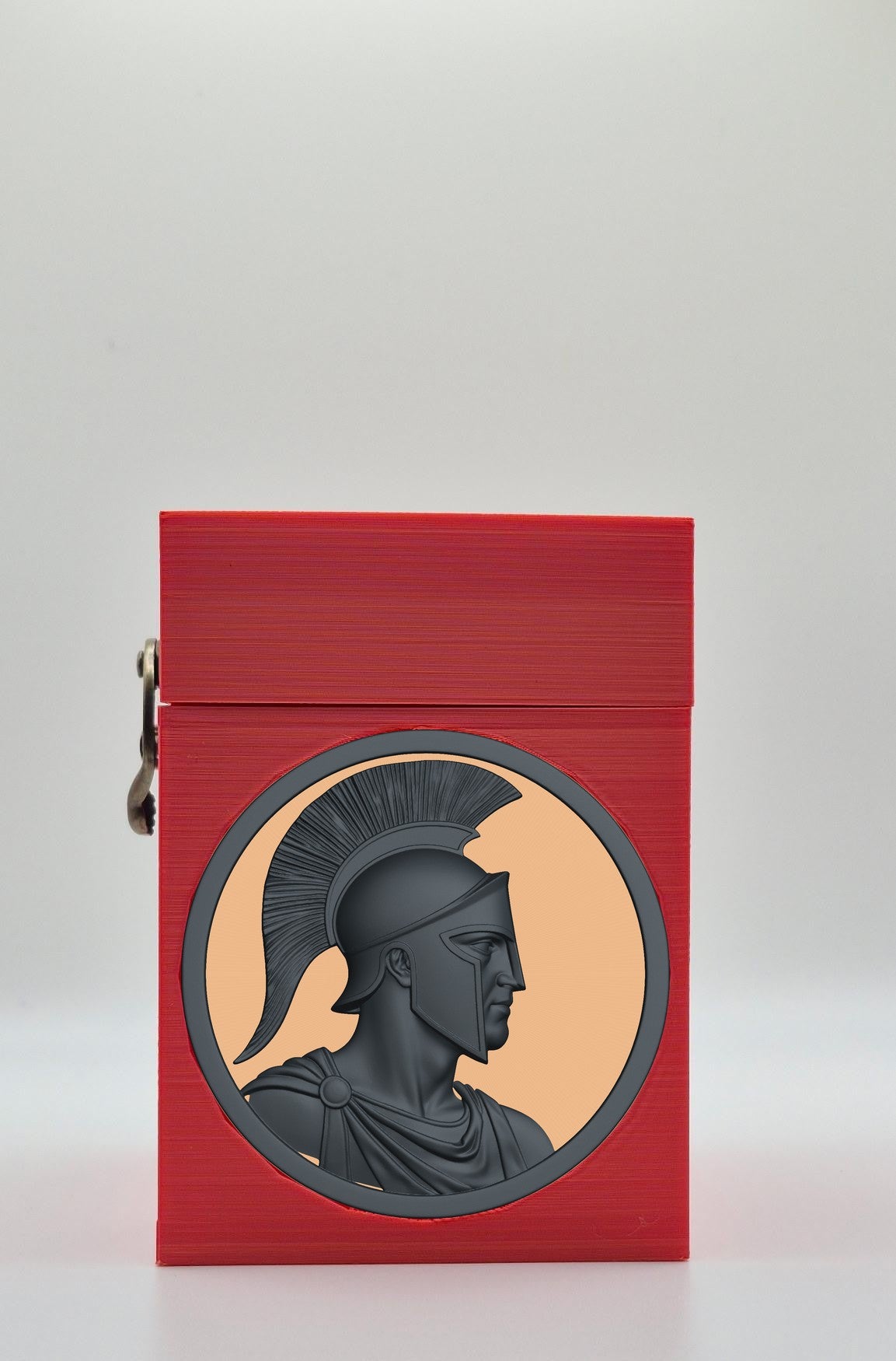 Spartan Card Box — Red