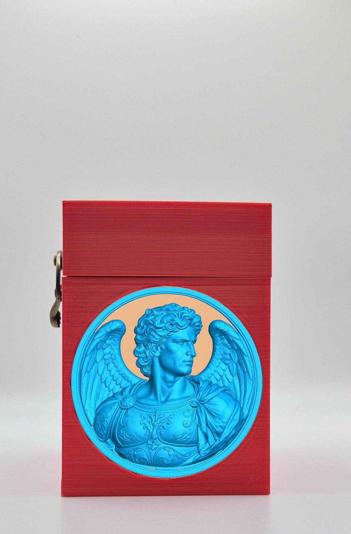 Angel Card Box — Red