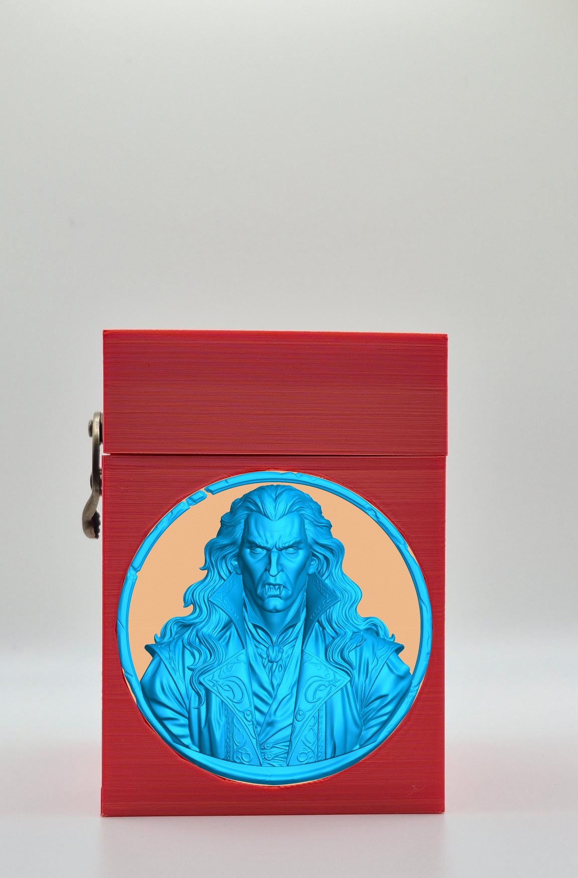 Gothic Vampire Card Box — Red