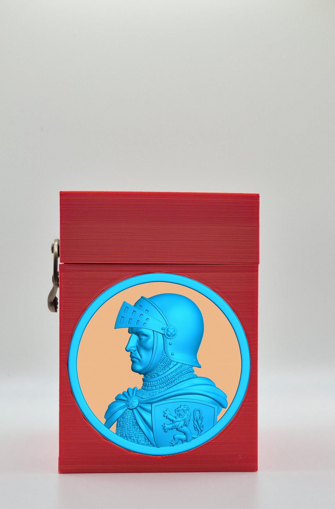 Knight Card Box — Red