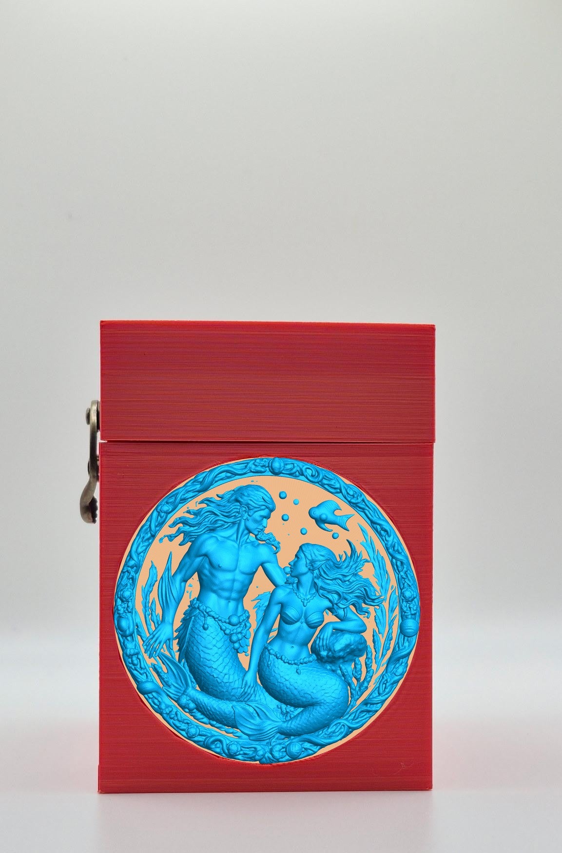 Merfolk Card Box — Red