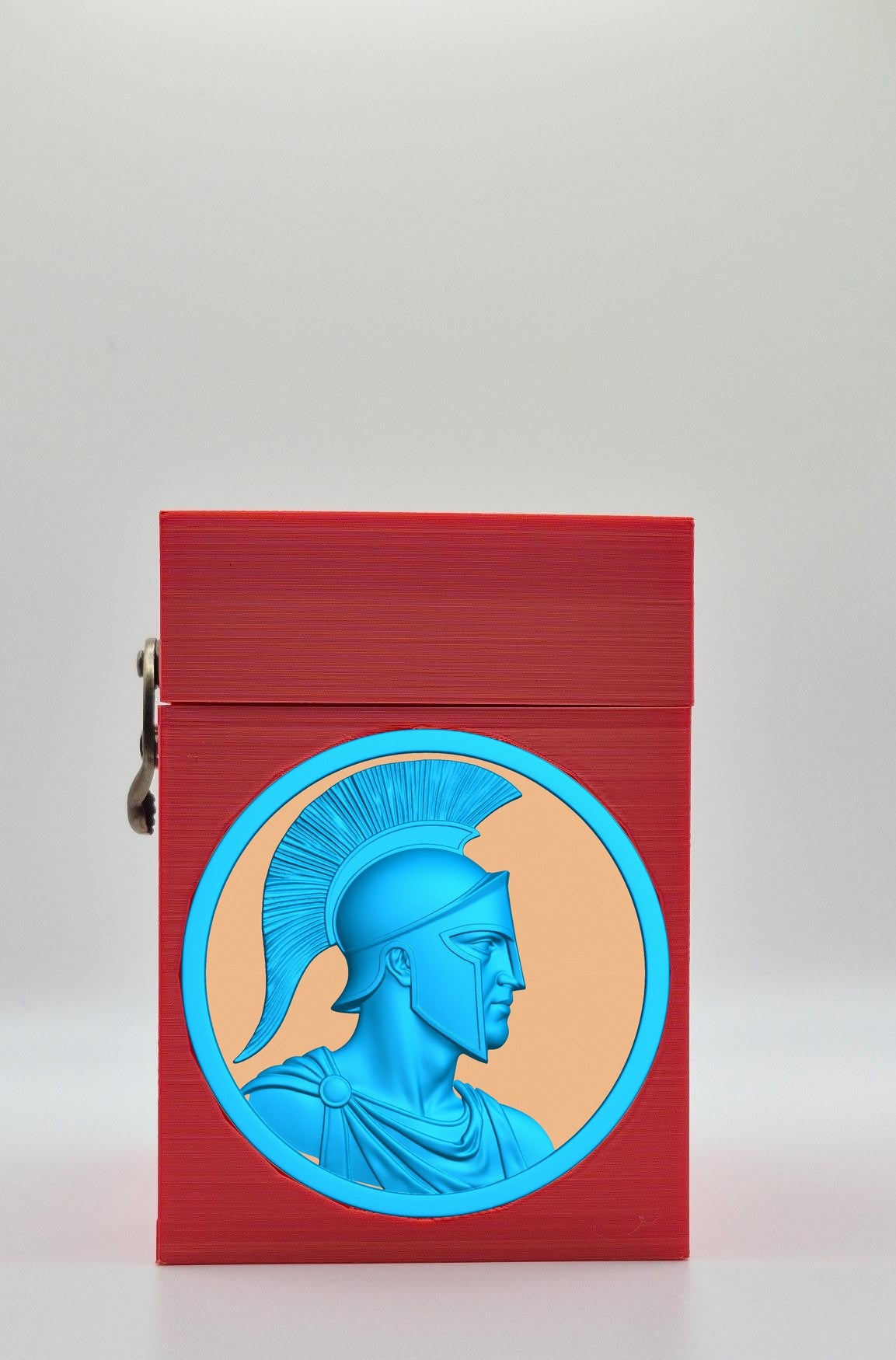 Spartan Card Box — Red