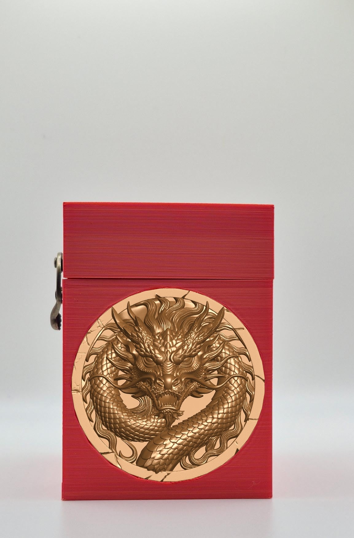Dragon Card Box — Red