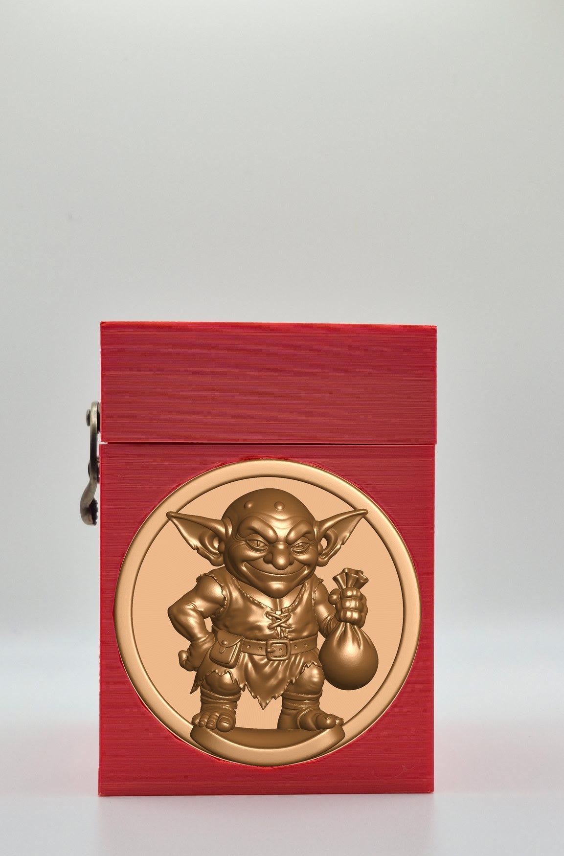 Greedy Goblin Card Box — Red