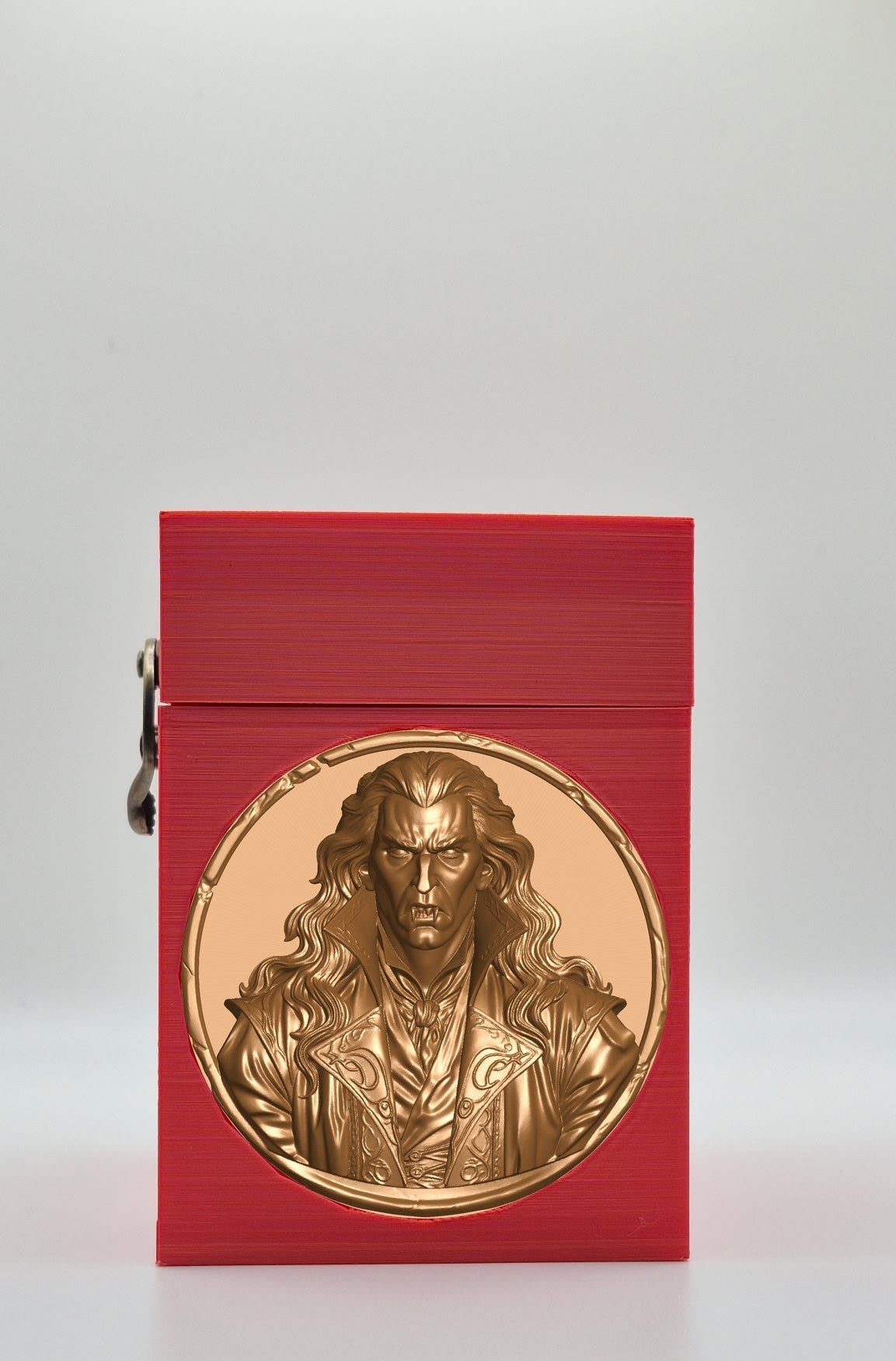 Gothic Vampire Card Box — Red