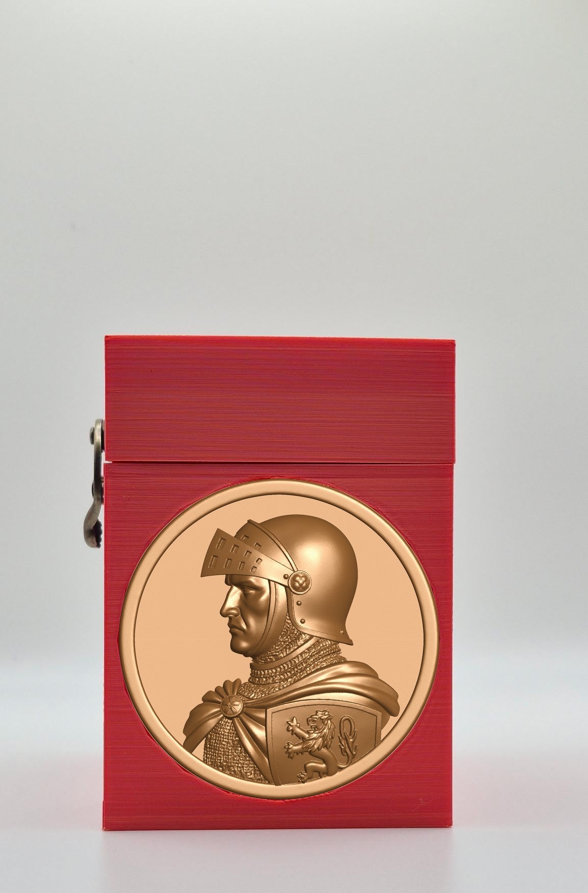 Knight Card Box — Red