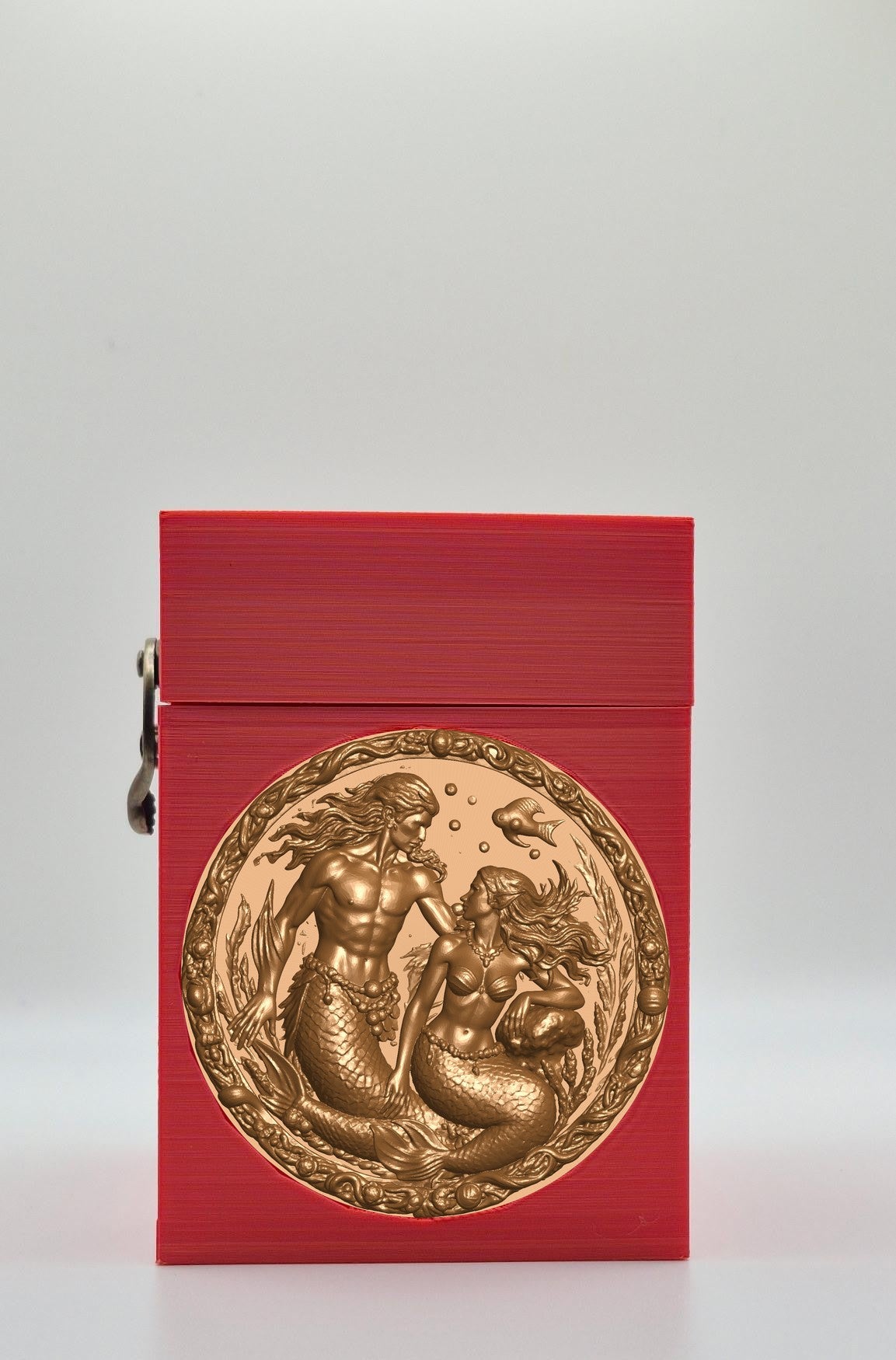 Merfolk Card Box — Red