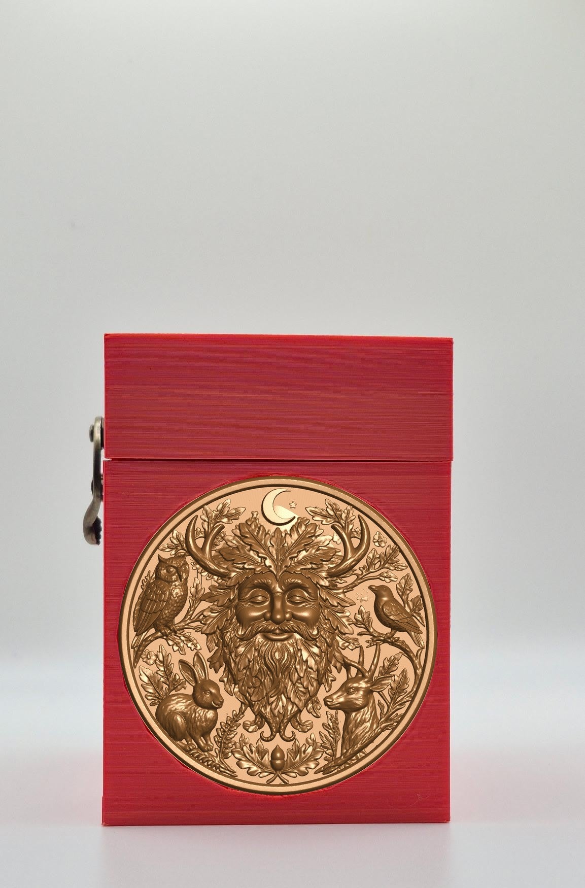 Tree Spirit Card Box — Red