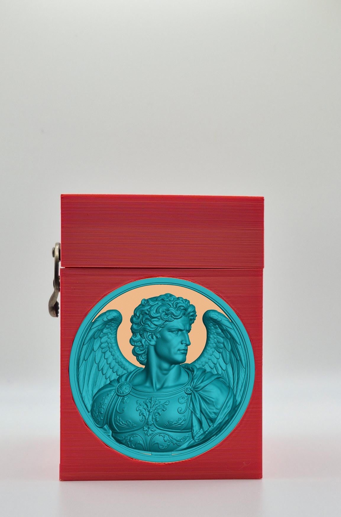 Angel Card Box — Red