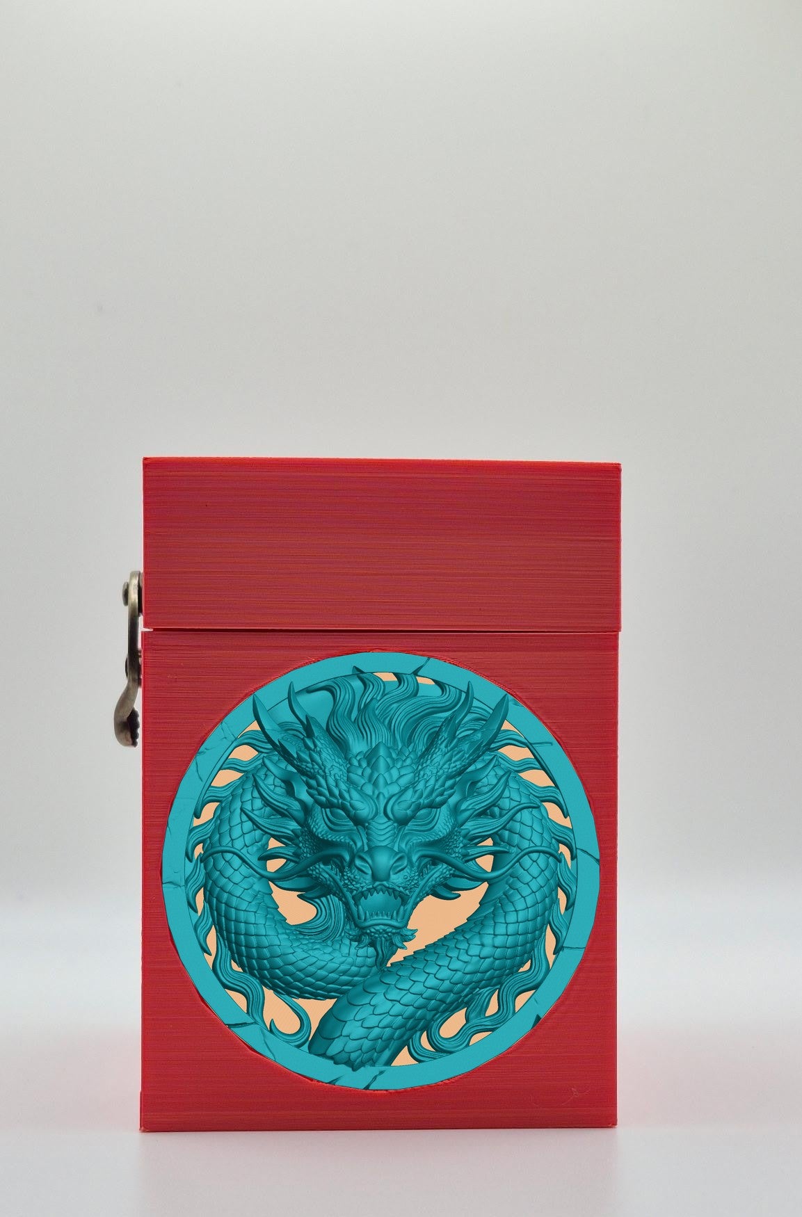 Dragon Card Box — Red