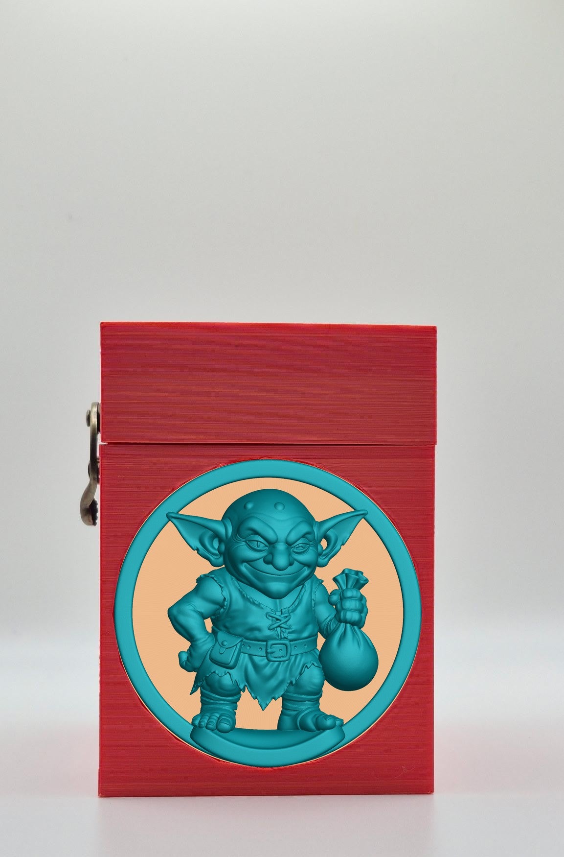 Greedy Goblin Card Box — Red
