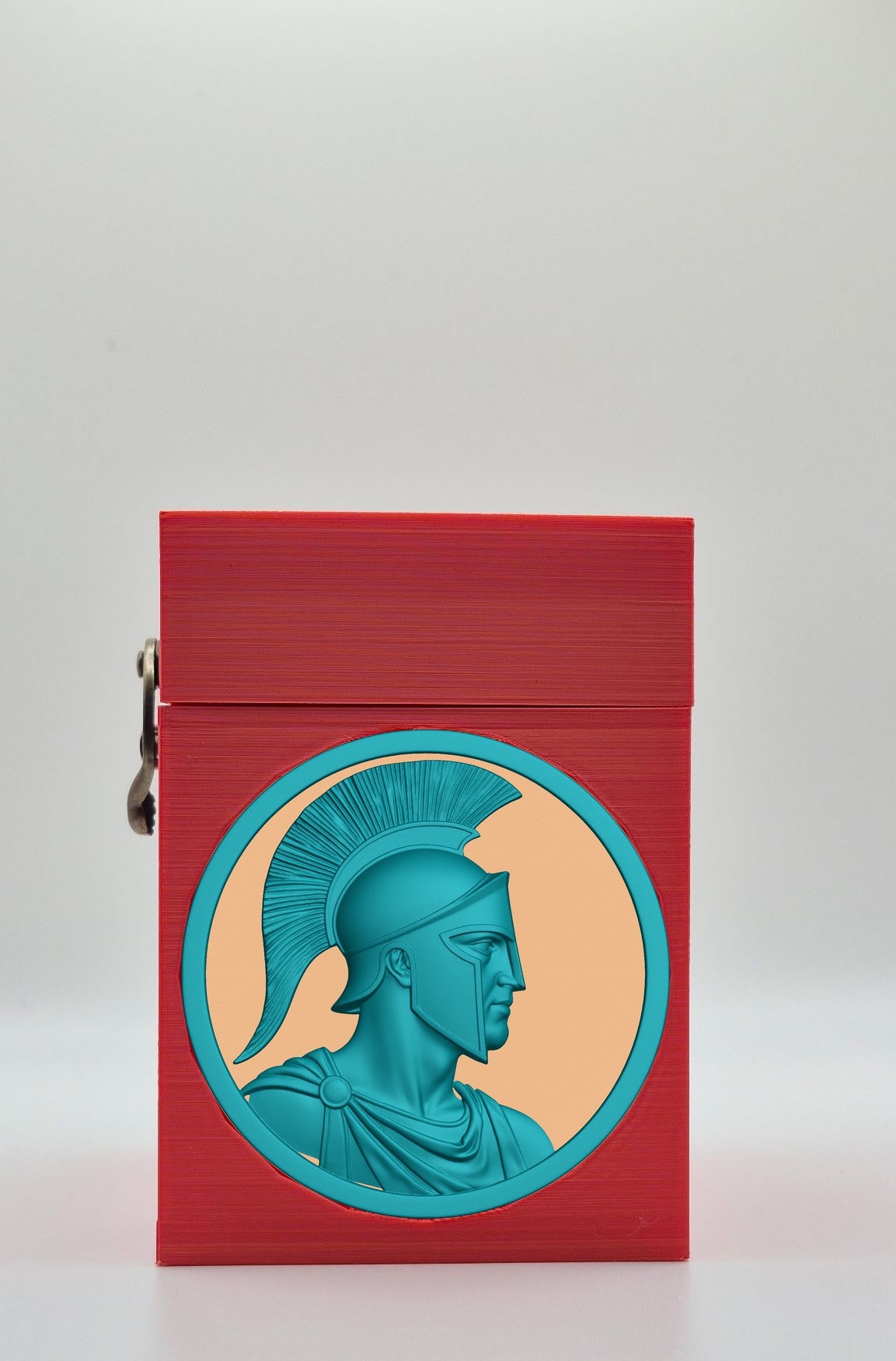 Spartan Card Box — Red