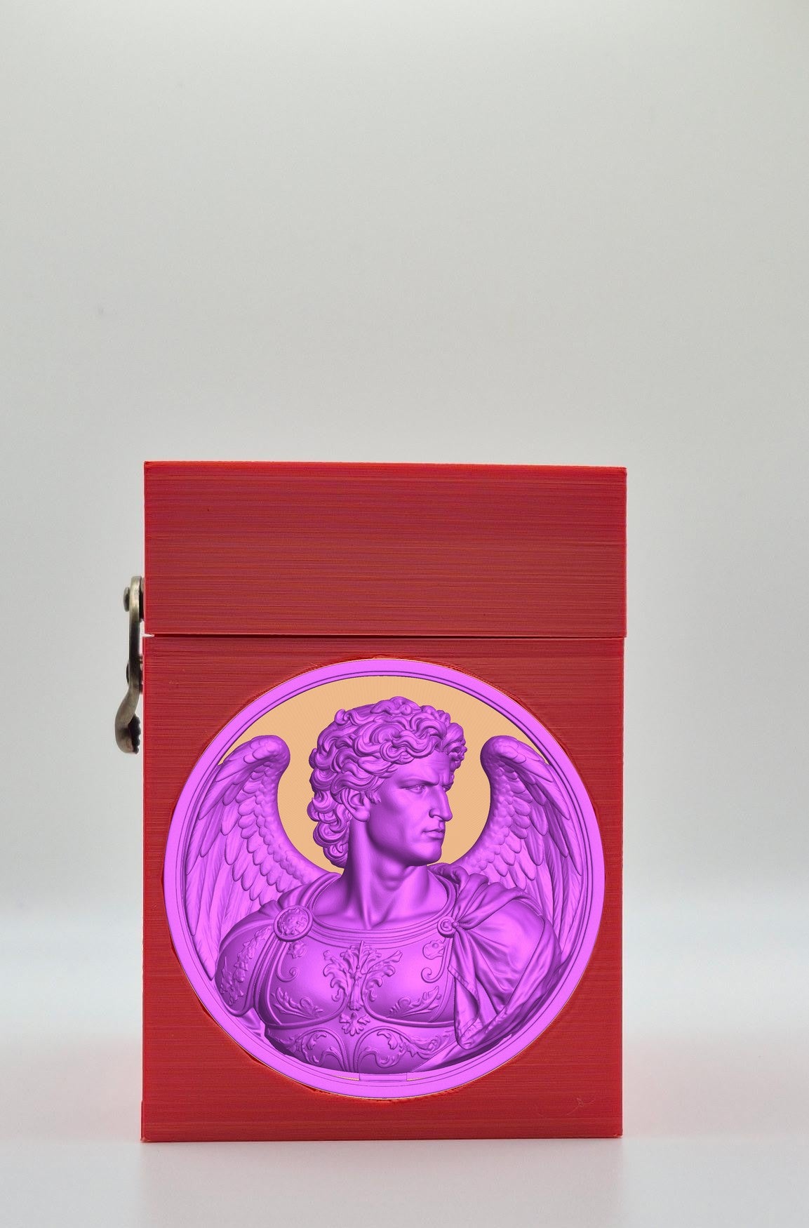 Angel Card Box — Red