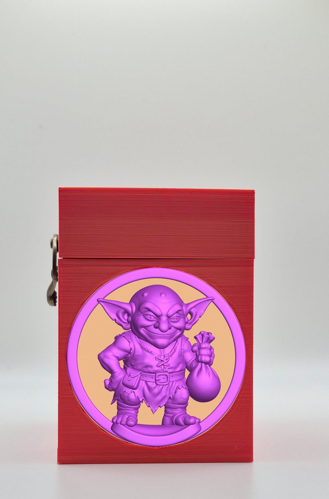 Greedy Goblin Card Box — Red