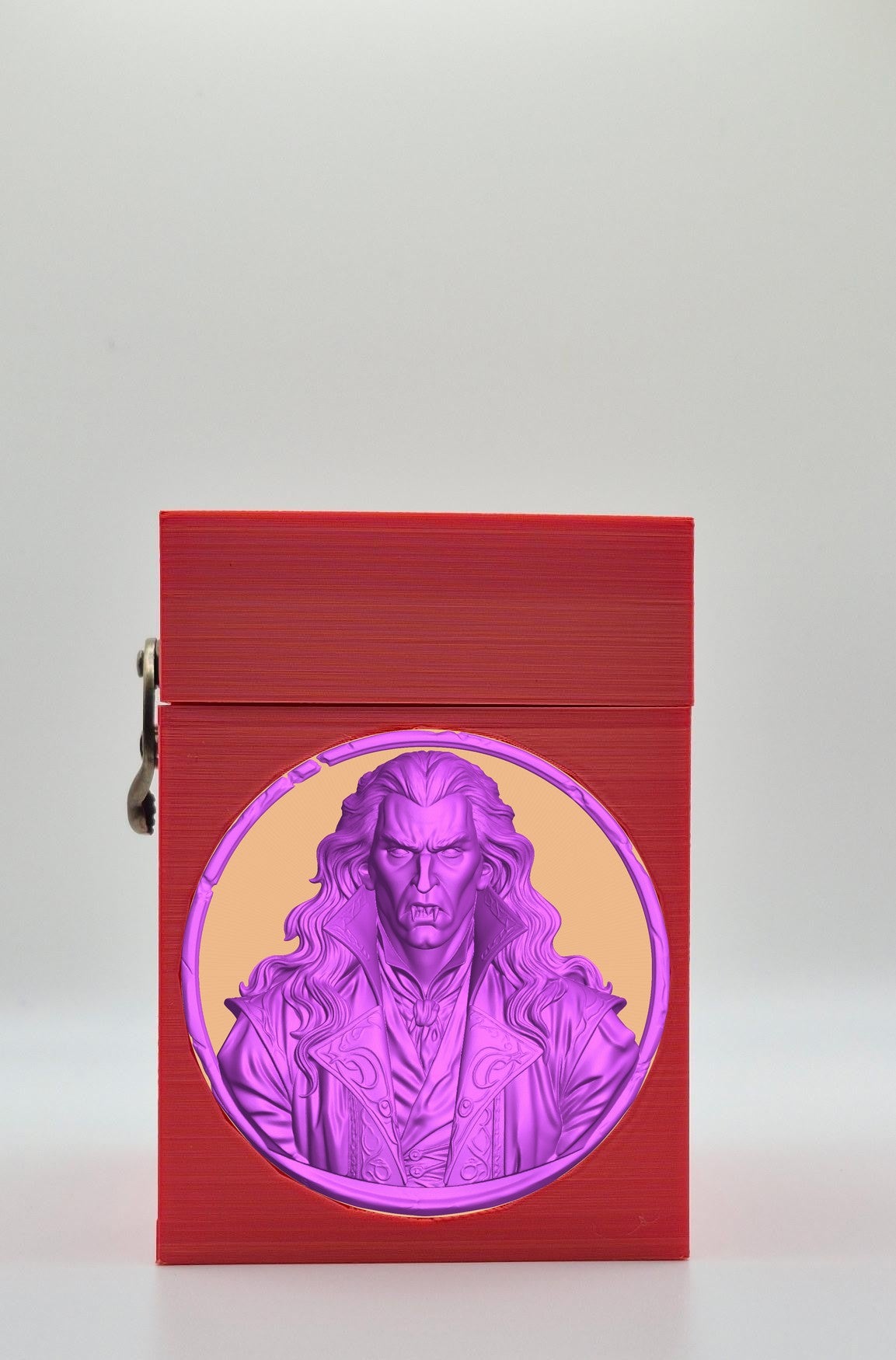 Gothic Vampire Card Box — Red