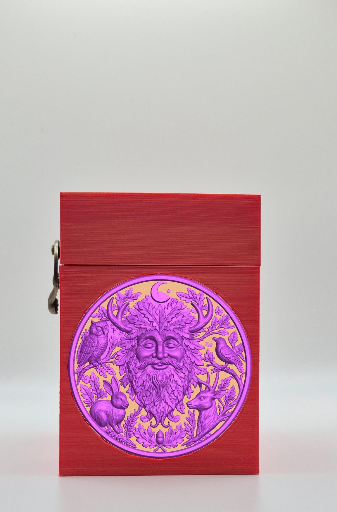 Tree Spirit Card Box — Red