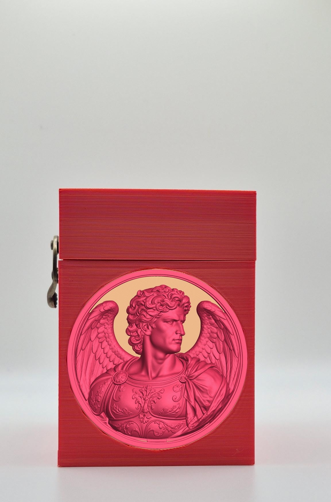 Angel Card Box — Red